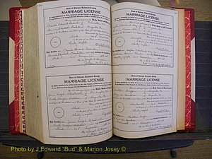 Richmond Marriages, Book TT, 1932-1939 P 664-665.JPG