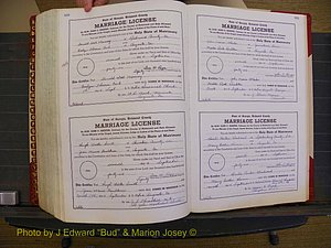 Richmond Marriages, Book WW, 1944-1946 P 662-663.JPG
