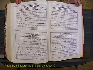Richmond Marriages, Book XX, 1946-1948 P 692-693.JPG