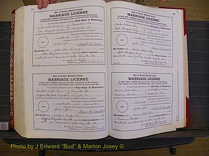 Richmond Marriages, Book XX, 1946-1948 P 696-697.JPG