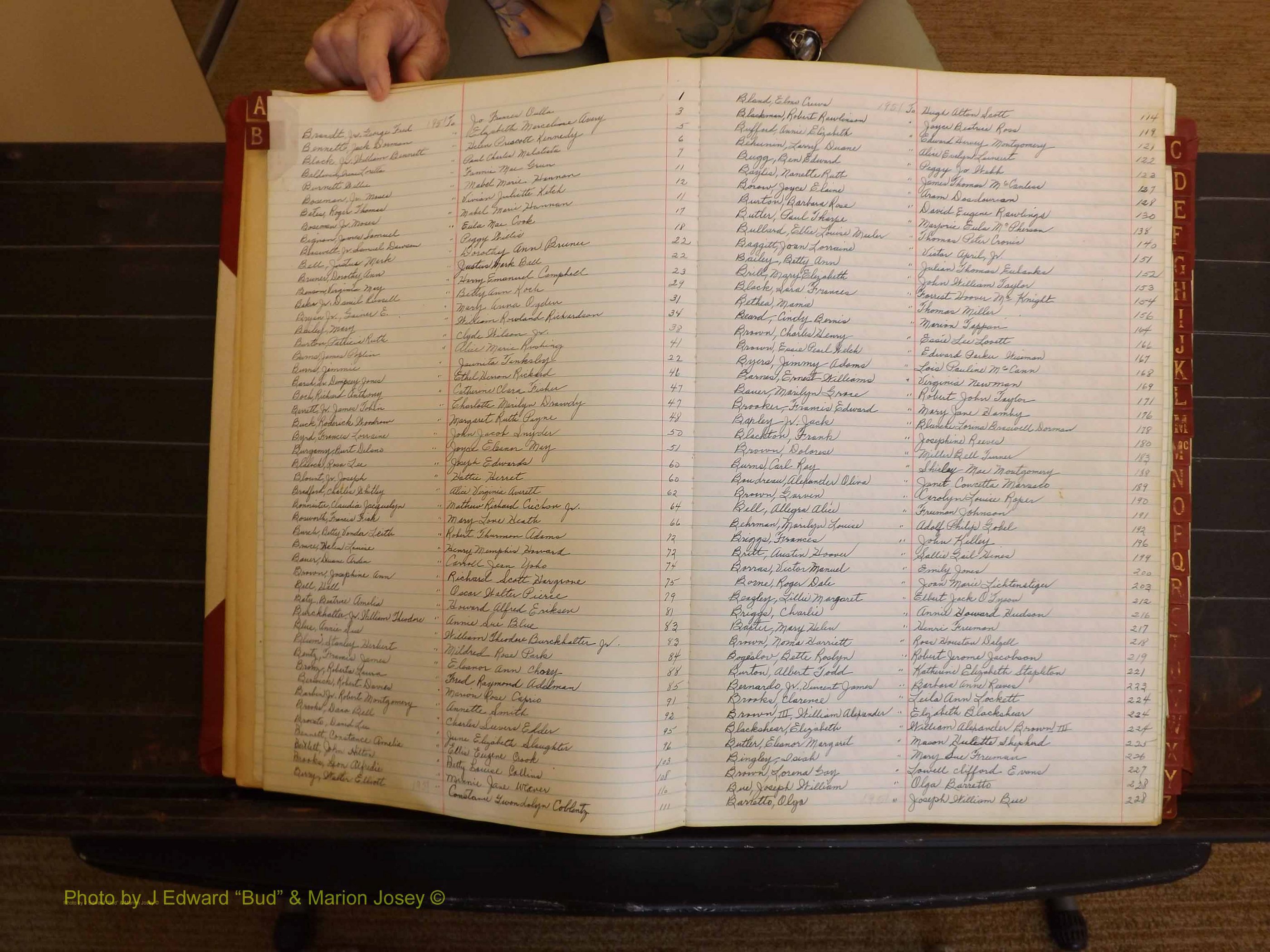 Richmond Marriages, ZZ, 1951-1952 Index B (3).JPG