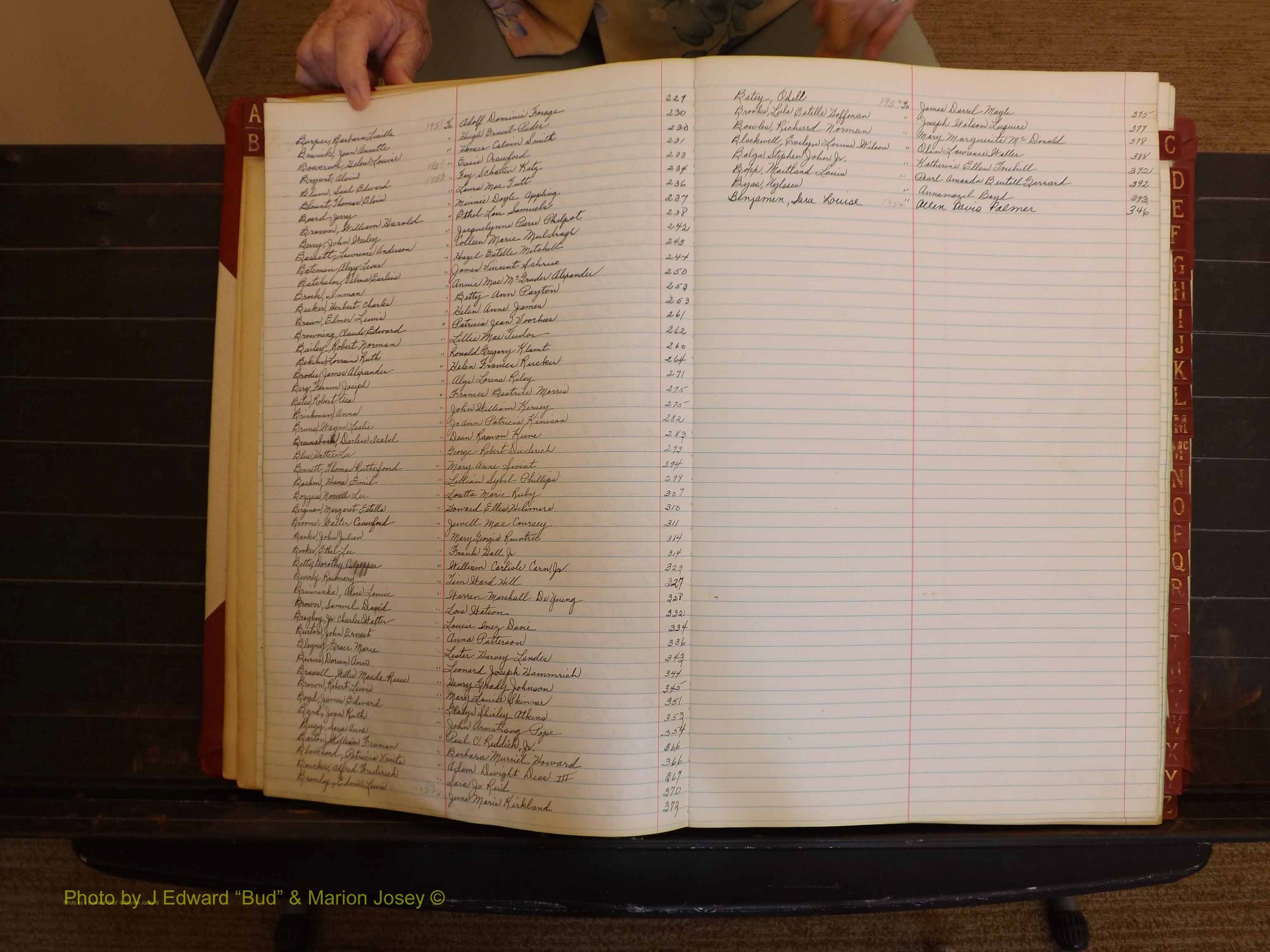 Richmond Marriages, ZZ, 1951-1952 Index B (4).JPG