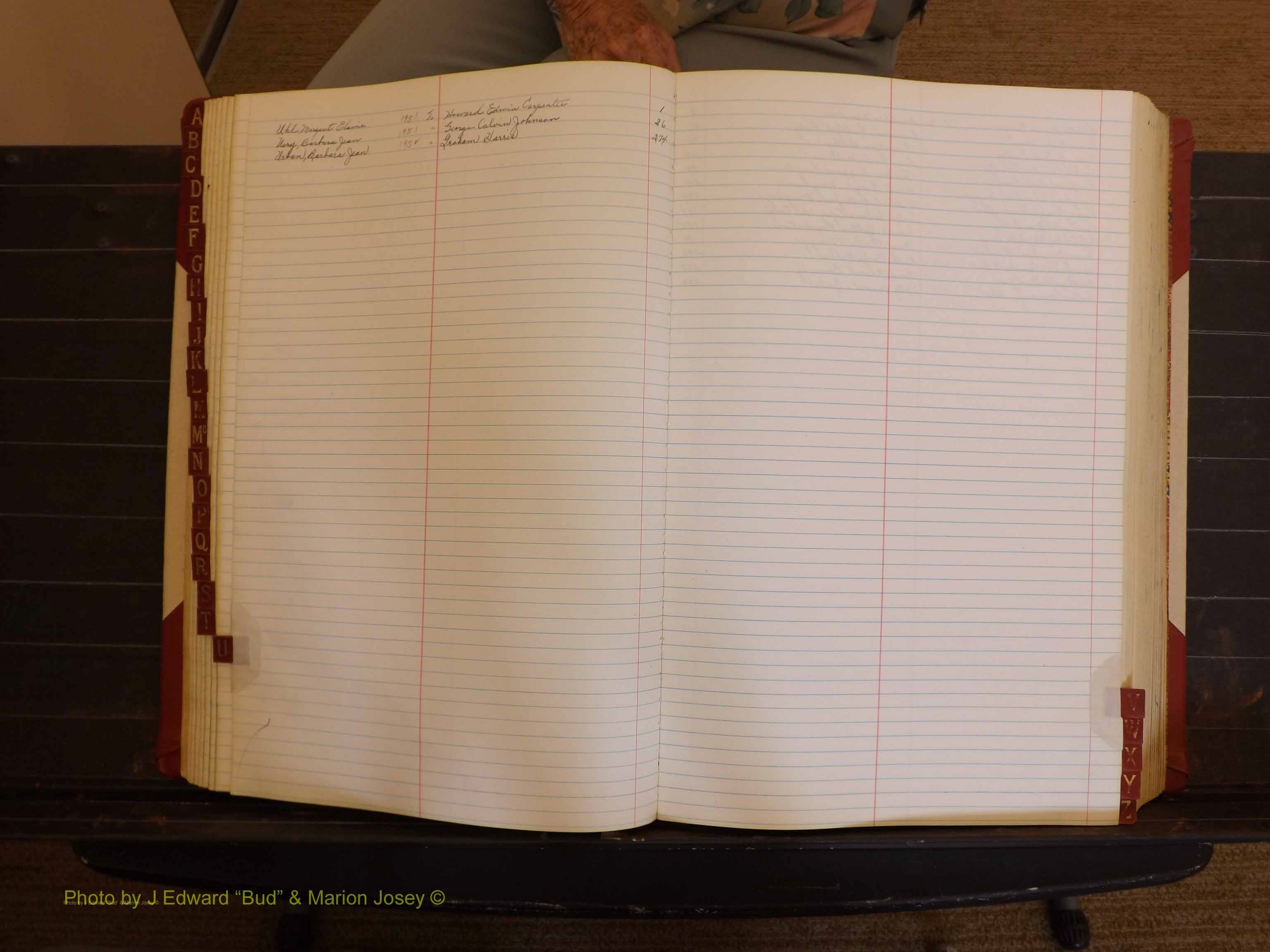 Richmond Marriages, ZZ, 1951-1952 Index U (28).JPG