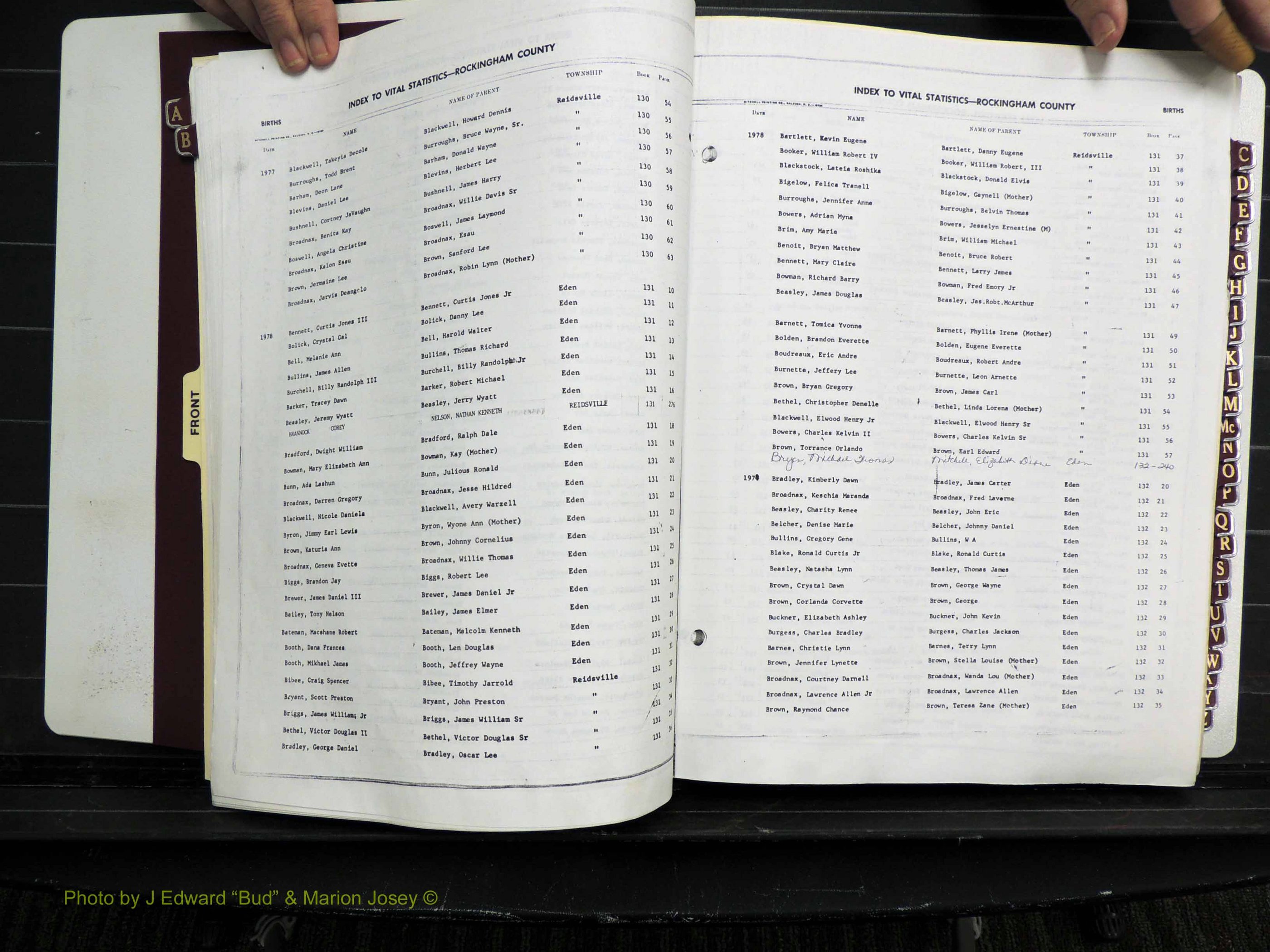 Rockingham Co, NC, Births, 1968-1981 (125).JPG