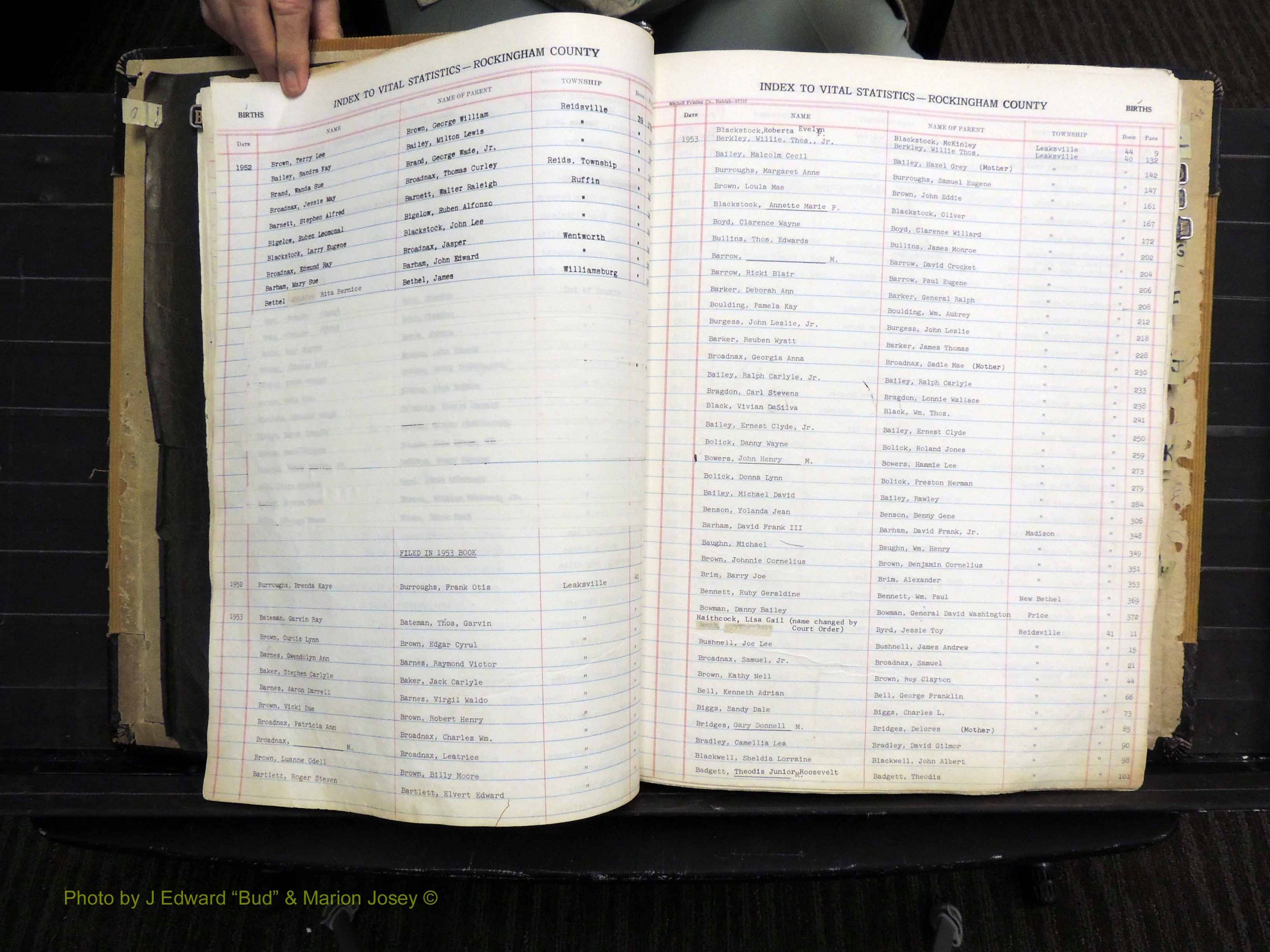Rockingham Co, NC, Births, 1949-1967 (124).JPG