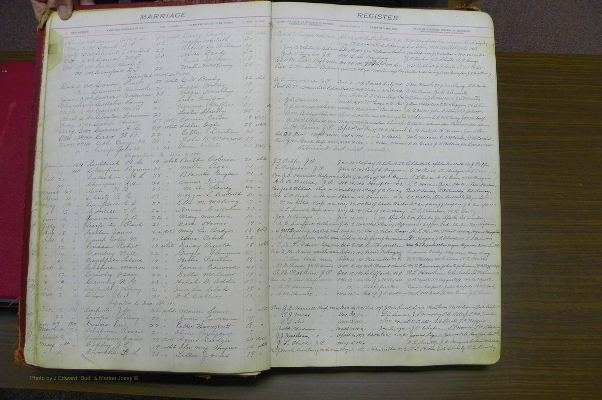 Rutherford Co, NC, Marriages 1909 - 1924 (14).JPG