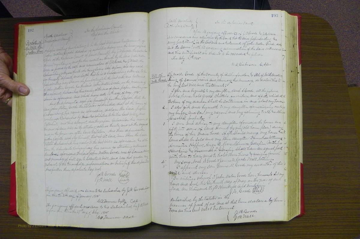 Rutherforf Co, NC, Will Book G (120).JPG
