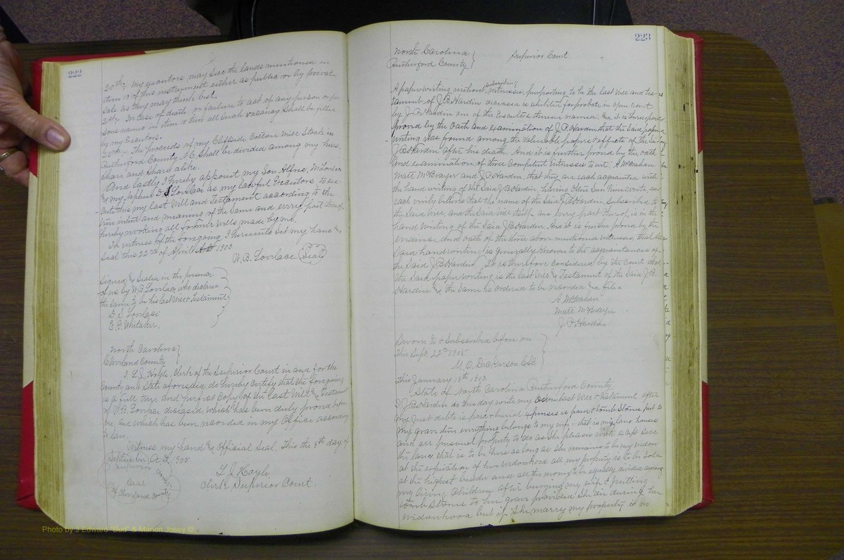 Rutherforf Co, NC, Will Book G (135).JPG