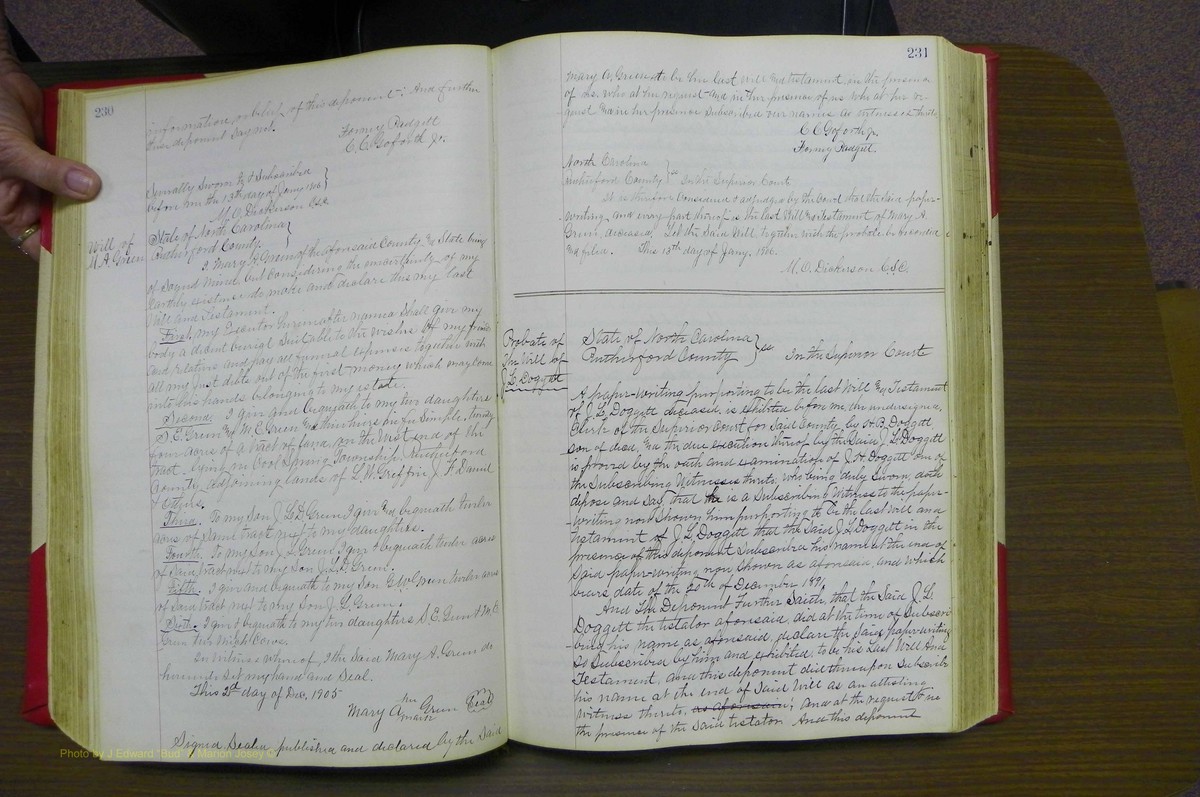 Rutherforf Co, NC, Will Book G (139).JPG