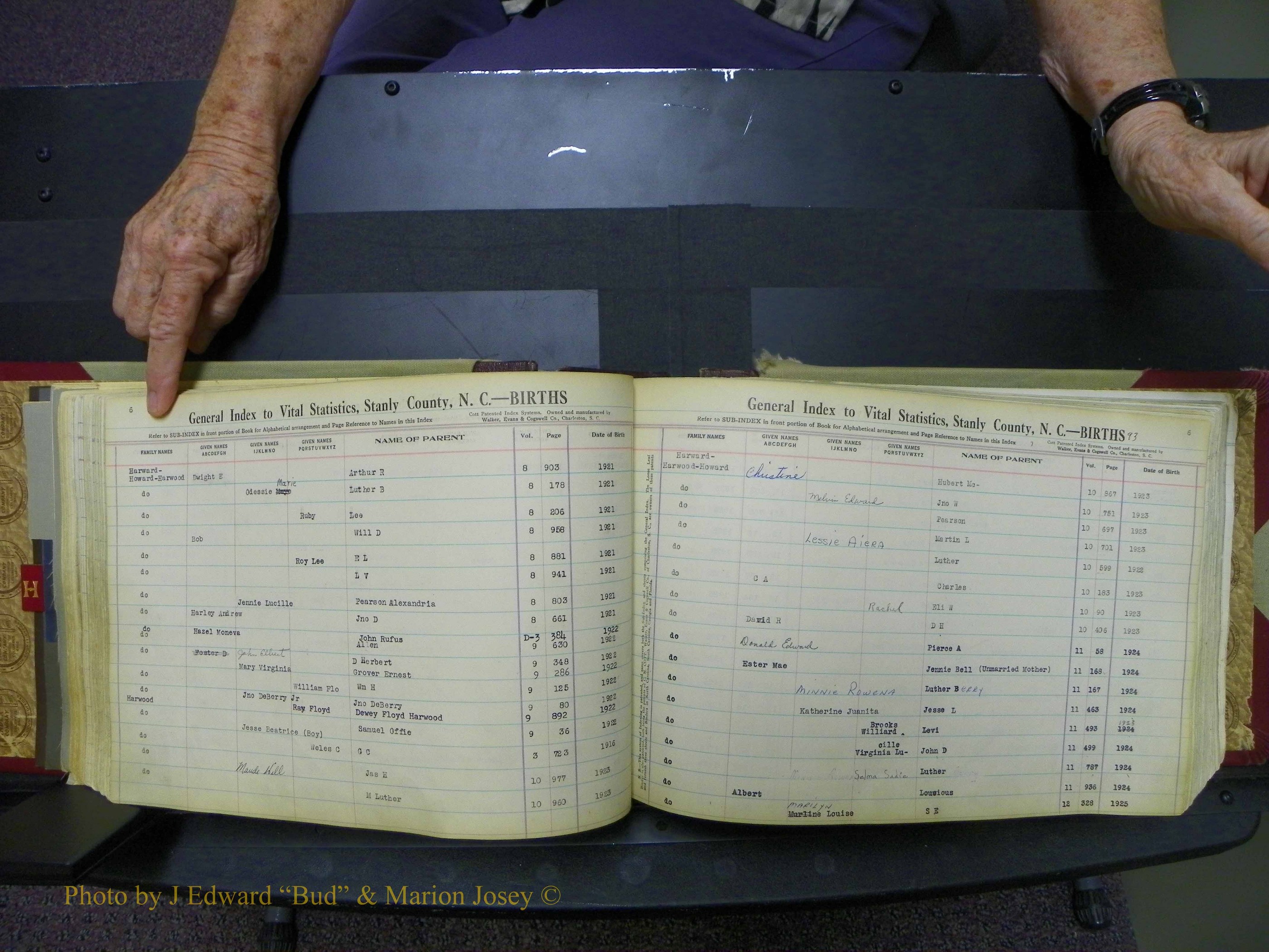 Stanley Co, NC Births, H1, 1913-1971 (102).JPG