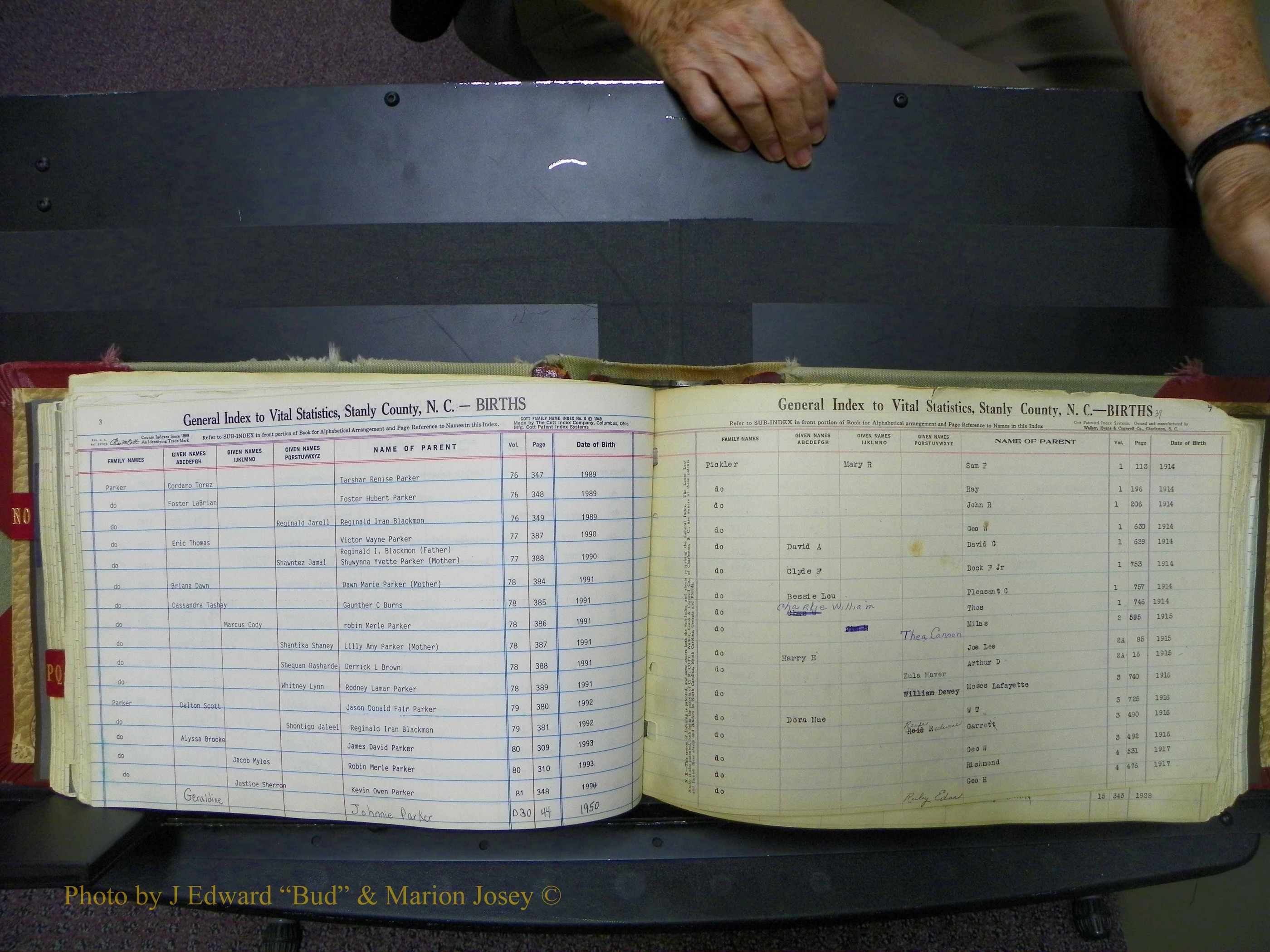 Stanley Co, NC Births, N-Q, 1913-1994 (100).JPG
