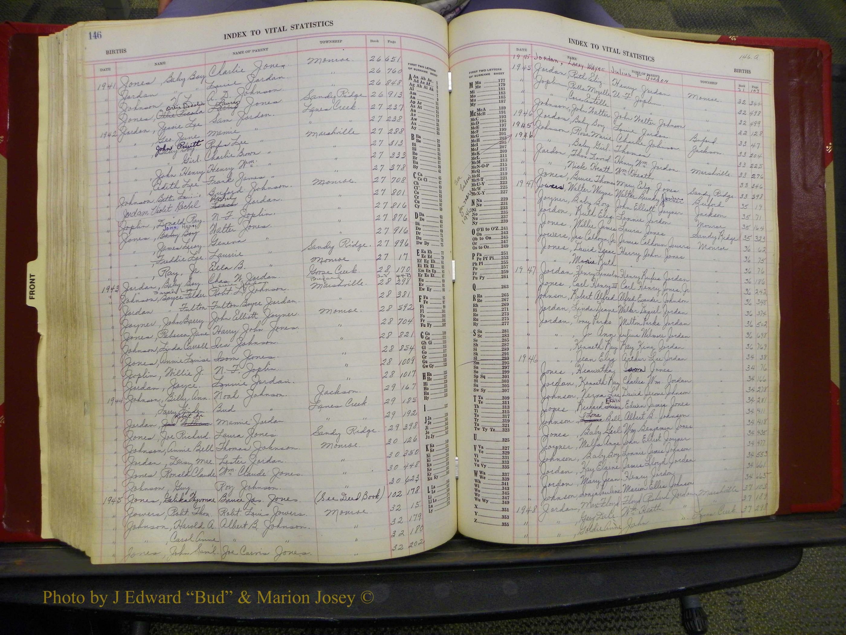Union Co, NC Births, A-K, 1938-1955 (174).JPG