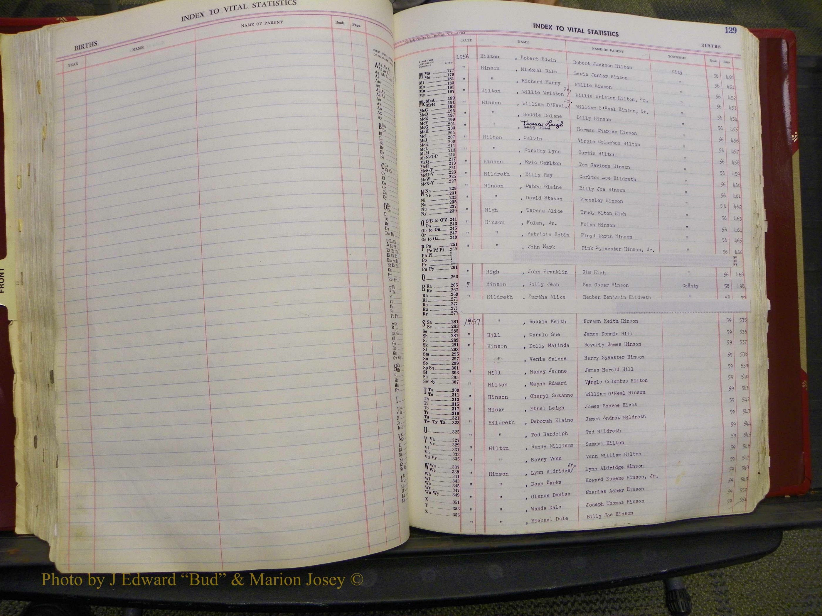 Union Co, NC Births, A-Z, 1956-1971 (147).JPG