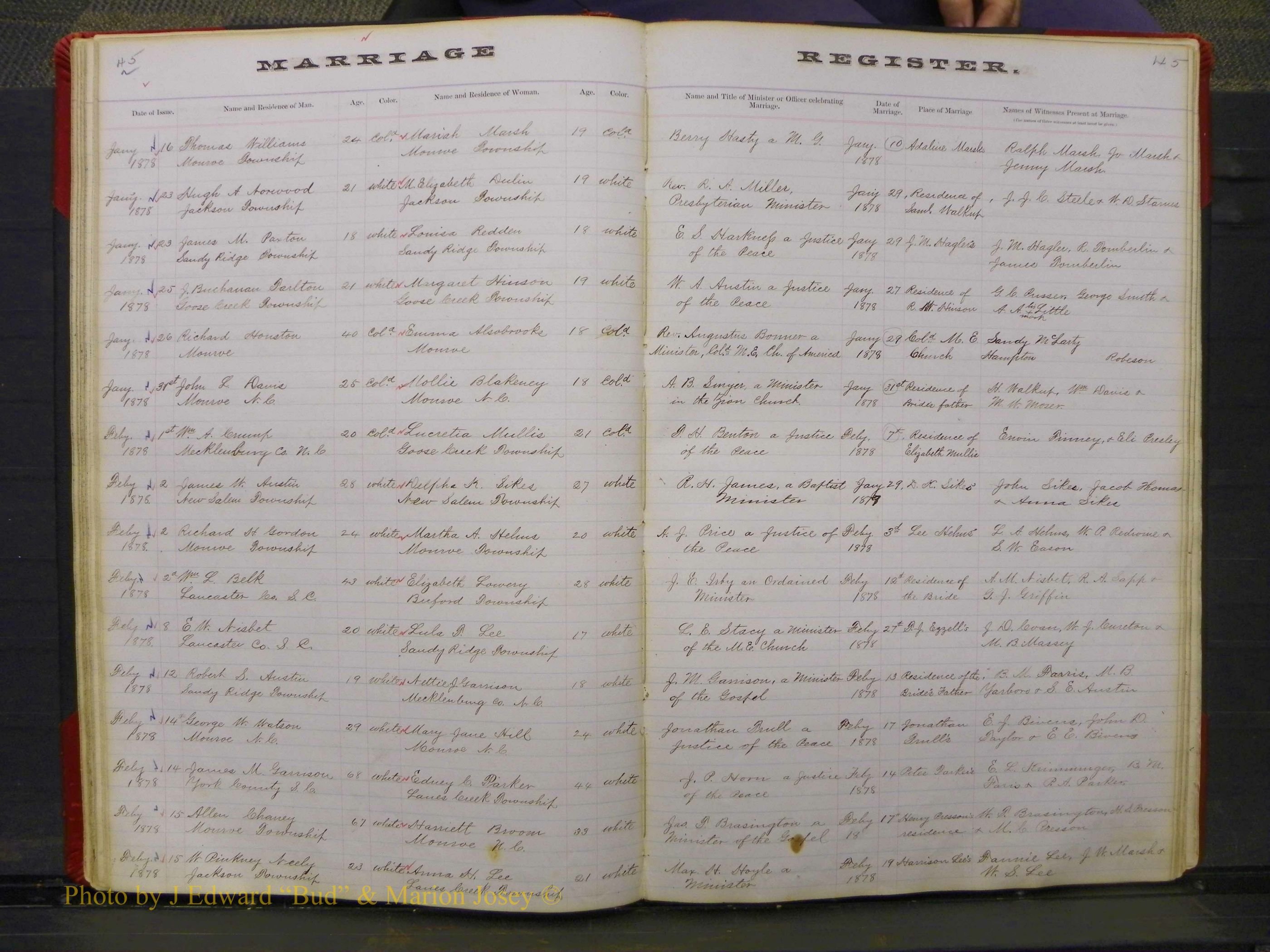 Union Co, NC Marriage Book 3, A-Z, 1873-1884 (46).JPG