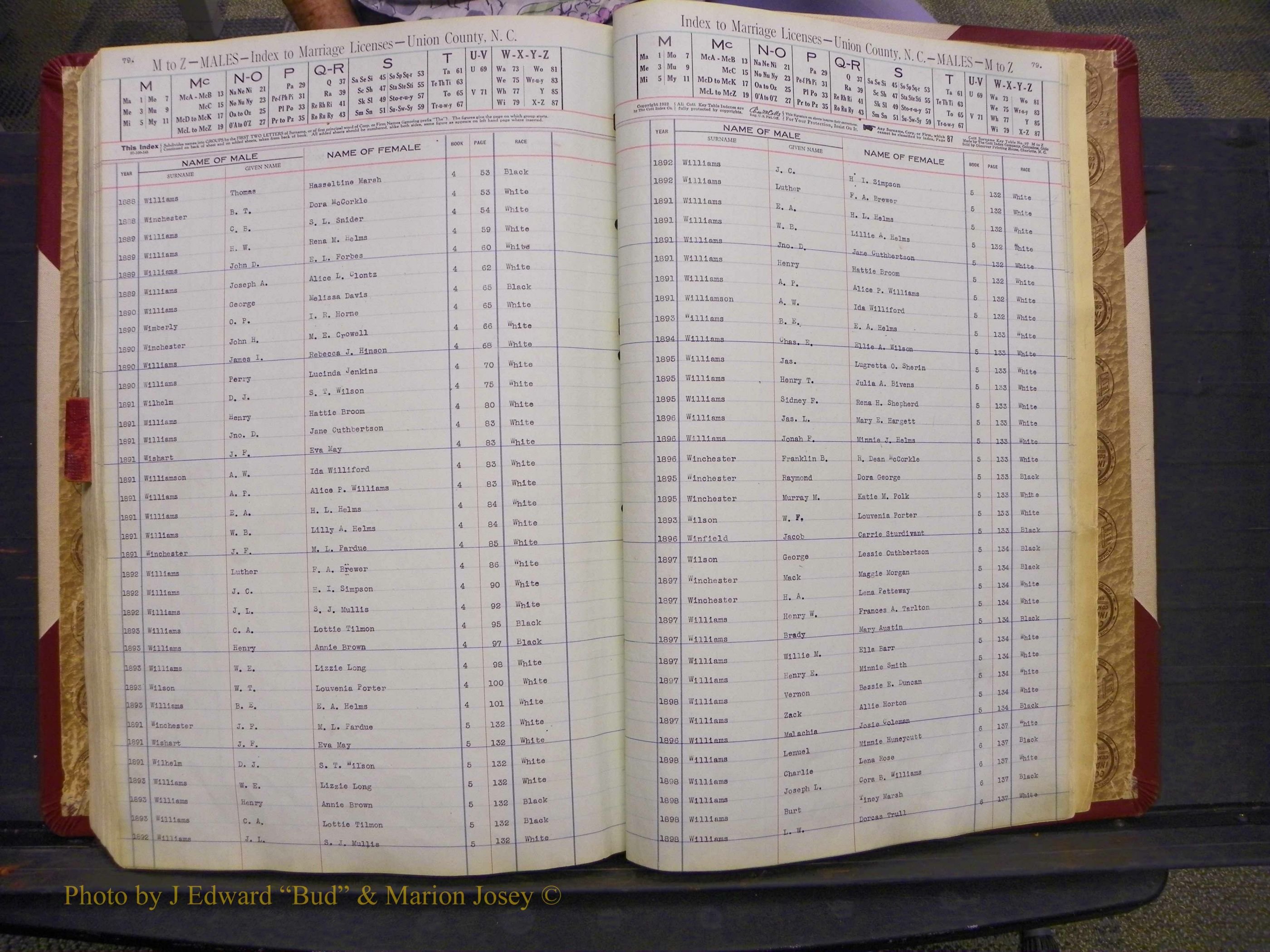 Union Co, NC Marriages Male Index, A-Z, 1842-1936 (245).JPG