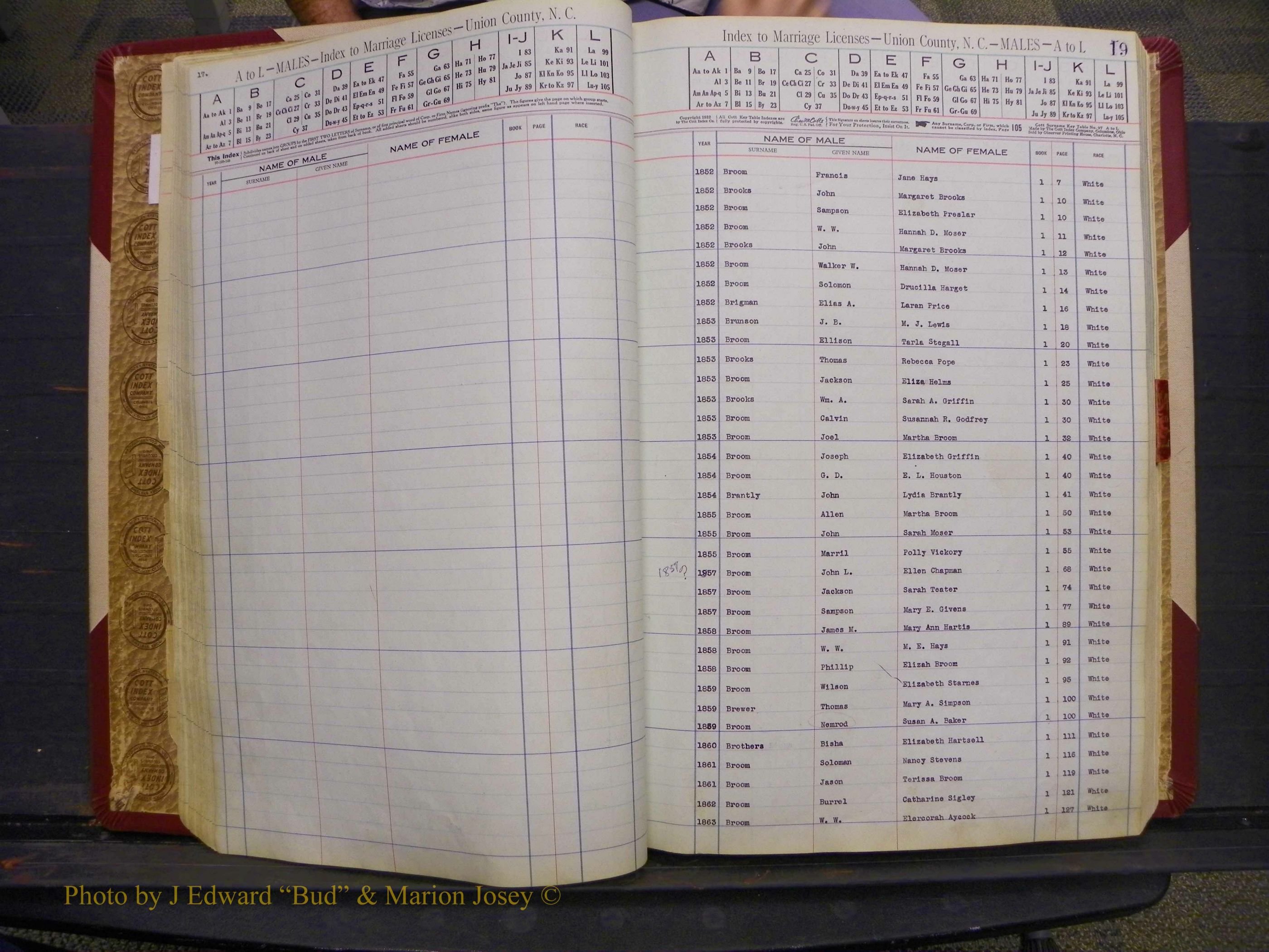 Union Co, NC Marriages Male Index, A-Z, 1842-1936 (27).JPG