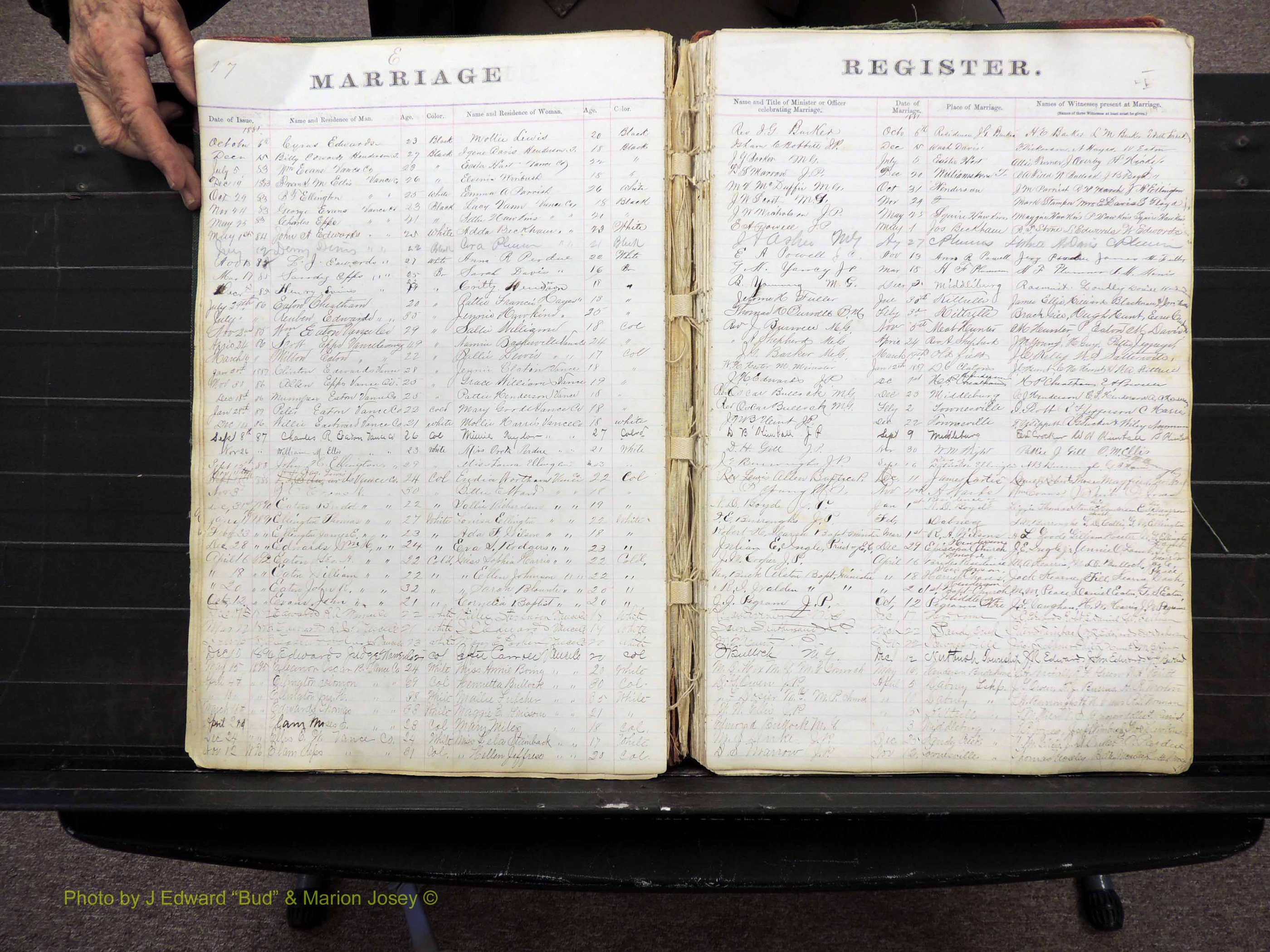 Vance Co, NC, Marriages, A-Z, 1873-1898 (117).JPG