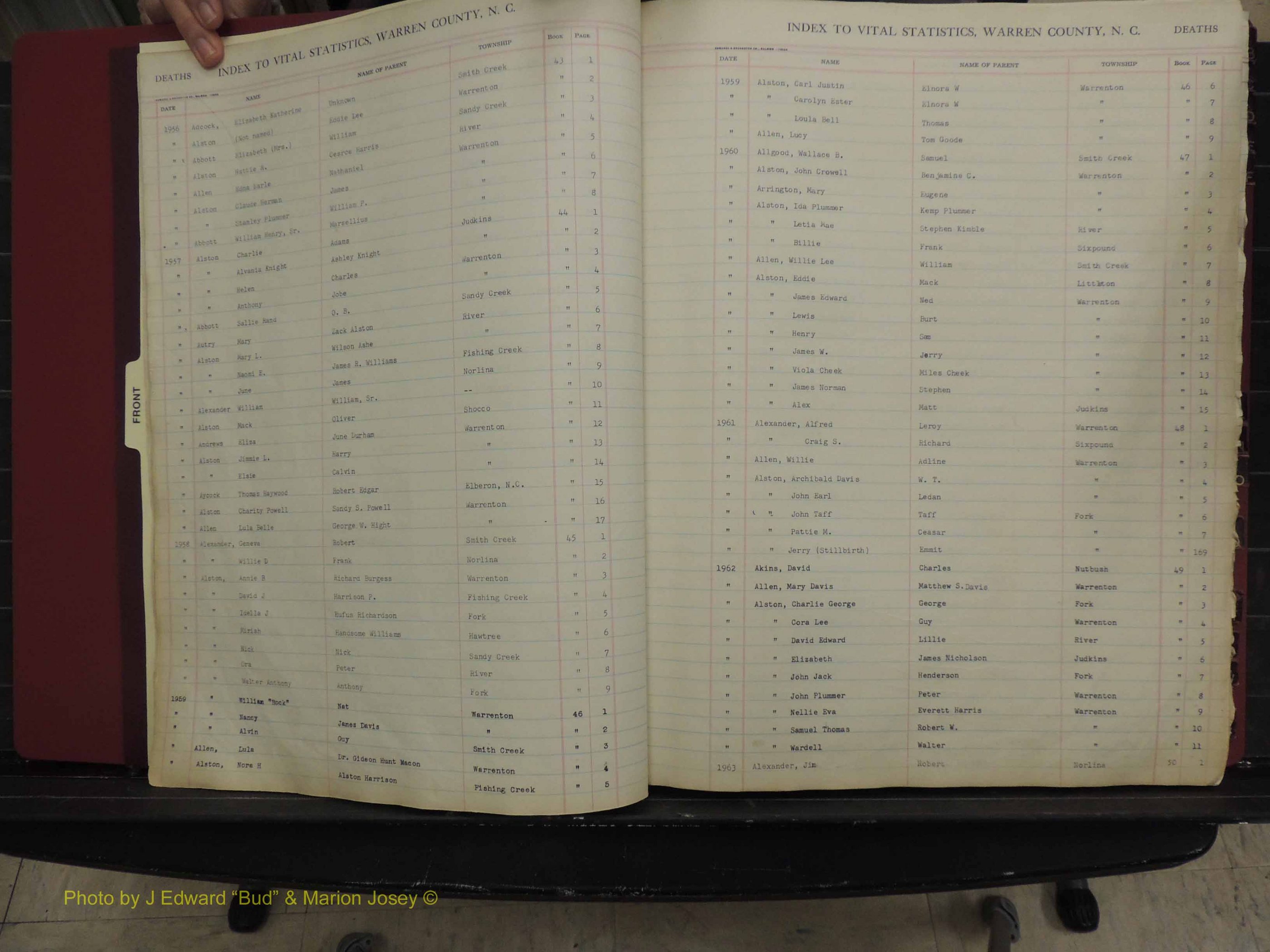 Warren Co, NC, Deaths, A-Z, 1914+ (113).JPG