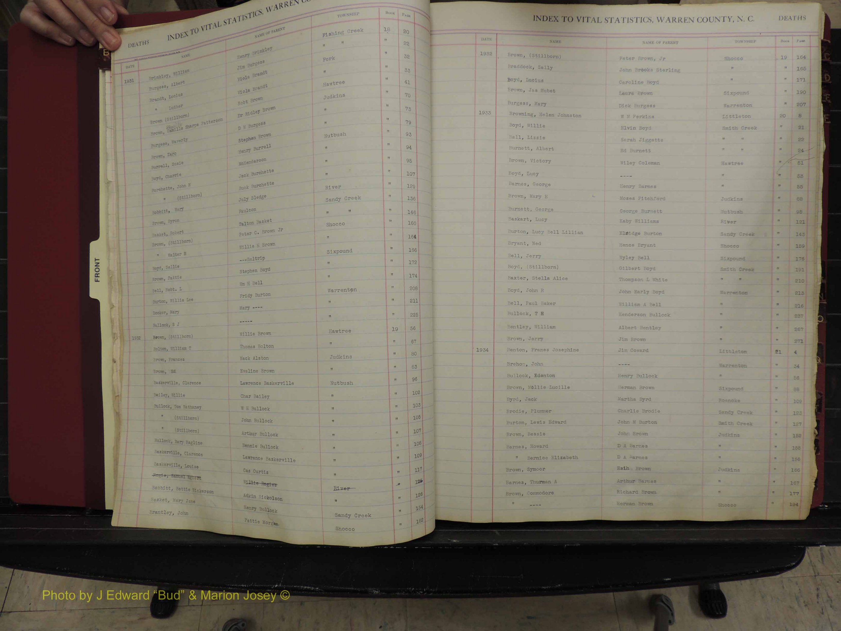 Warren Co, NC, Deaths, A-Z, 1914+ (124).JPG