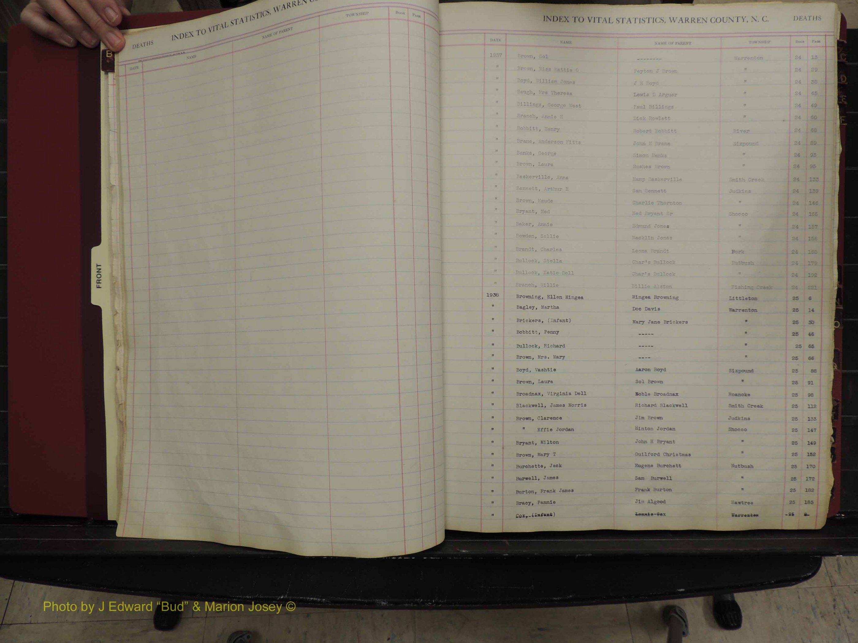 Warren Co, NC, Deaths, A-Z, 1914+ (126).JPG