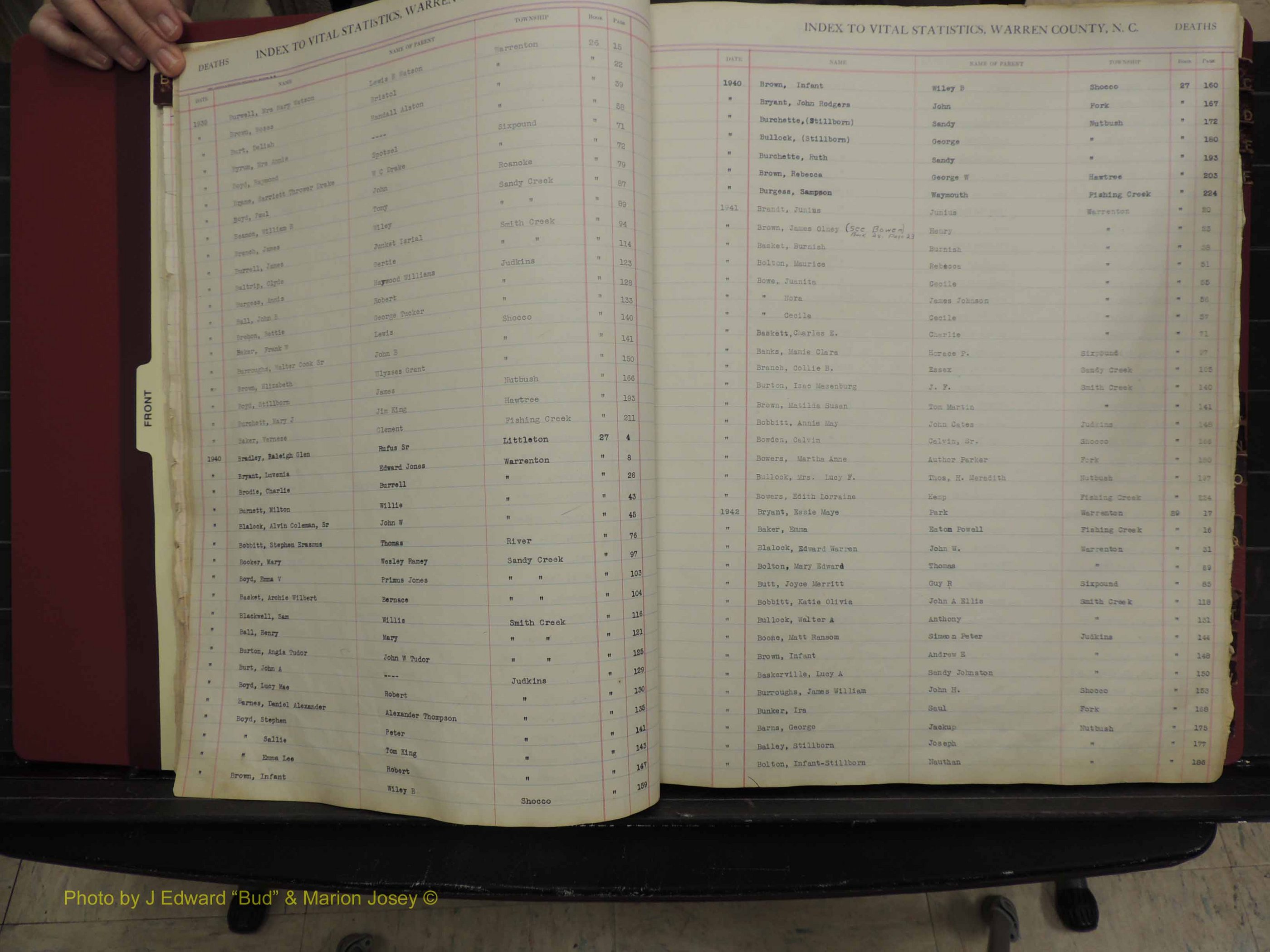 Warren Co, NC, Deaths, A-Z, 1914+ (127).JPG