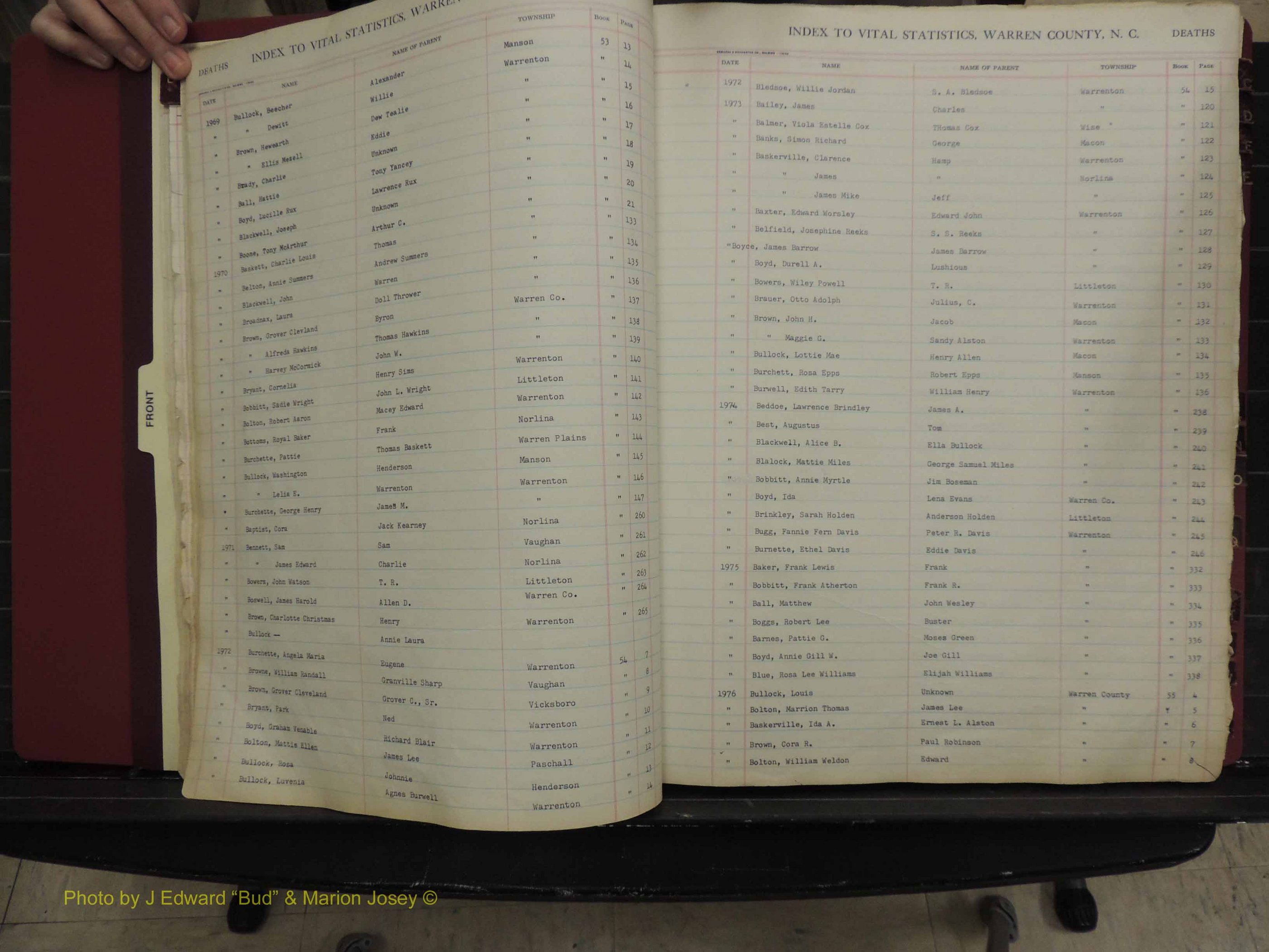 Warren Co, NC, Deaths, A-Z, 1914+ (133).JPG