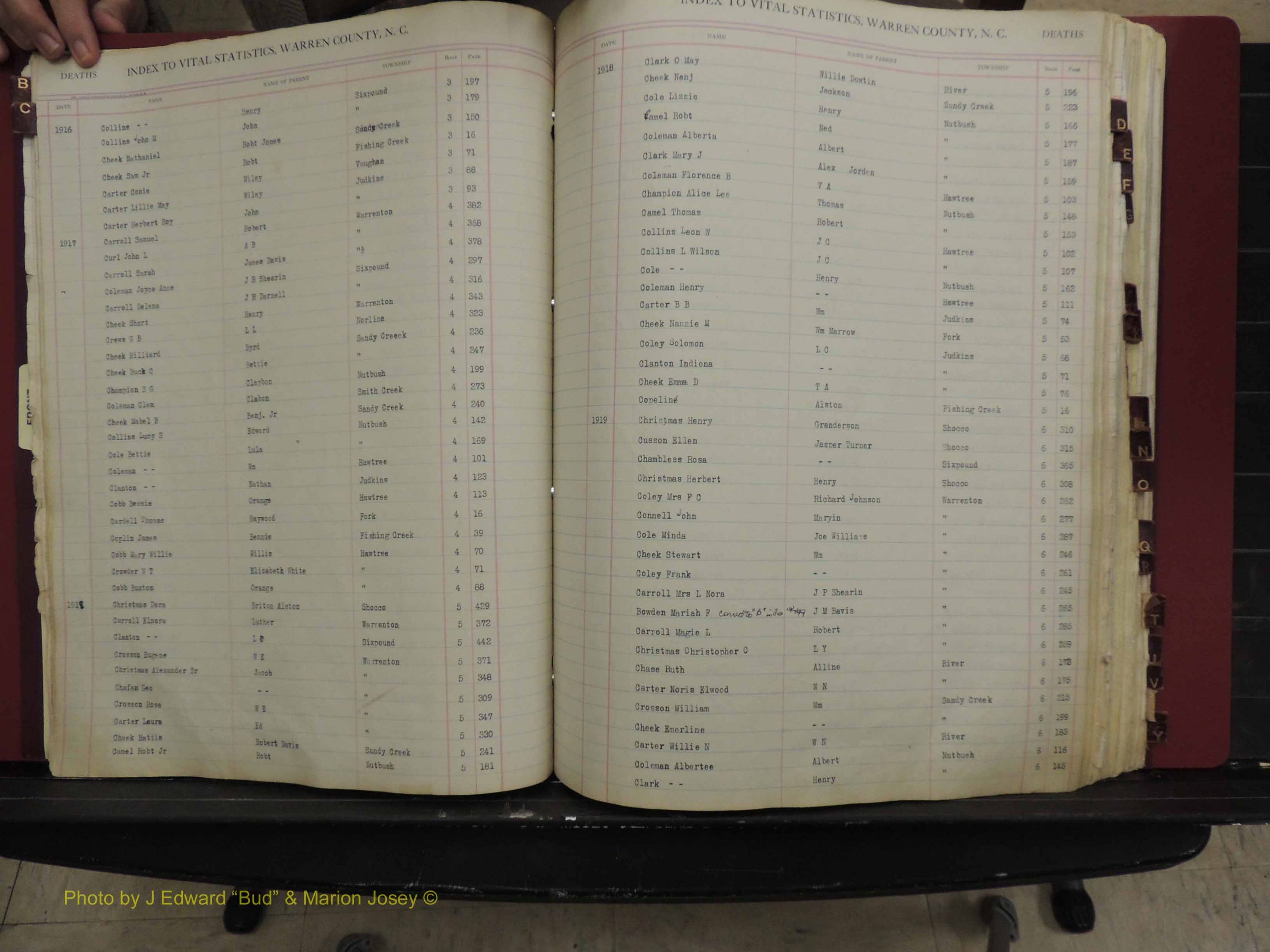 Warren Co, NC, Deaths, A-Z, 1914+ (138).JPG