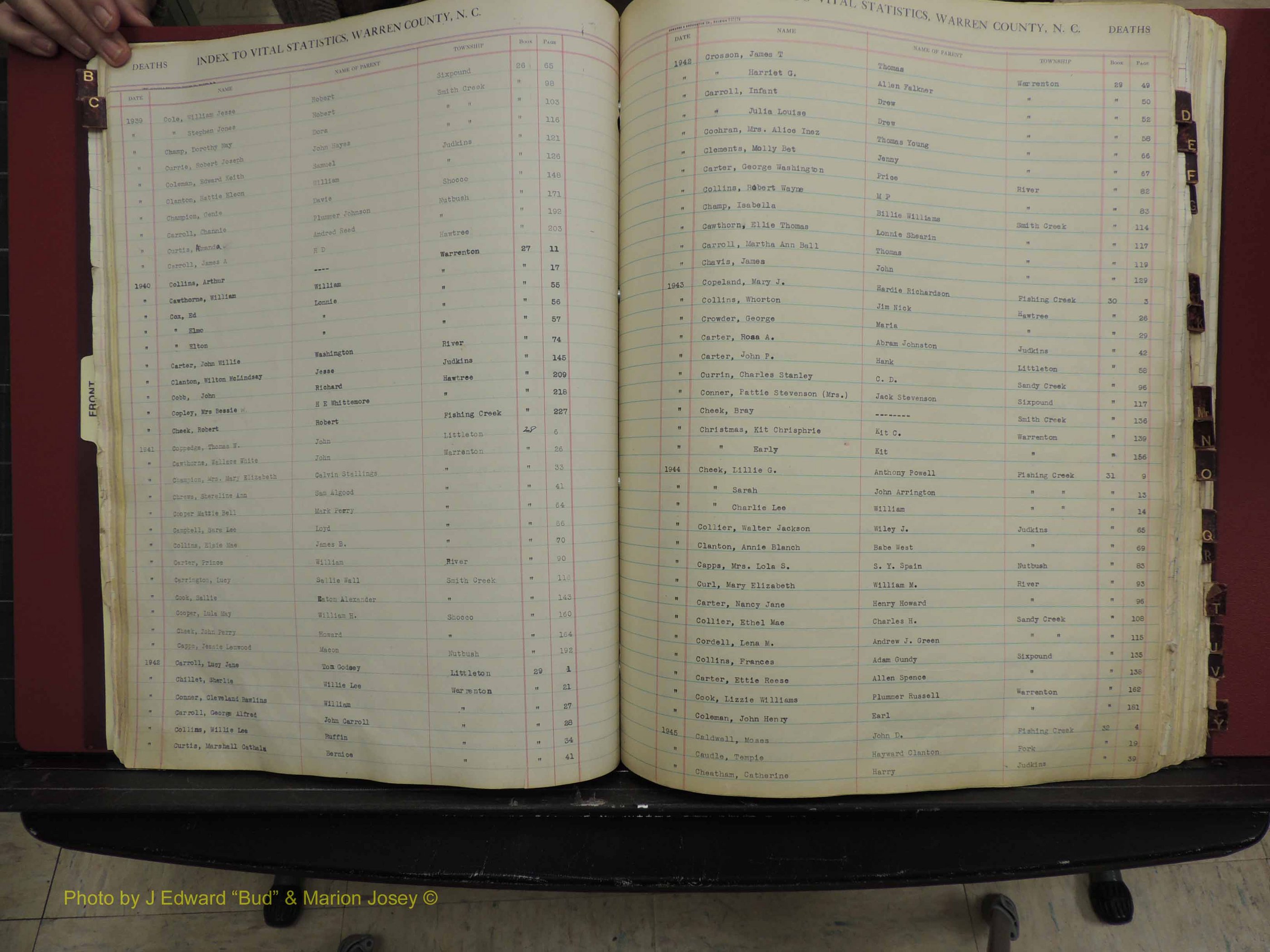 Warren Co, NC, Deaths, A-Z, 1914+ (144).JPG