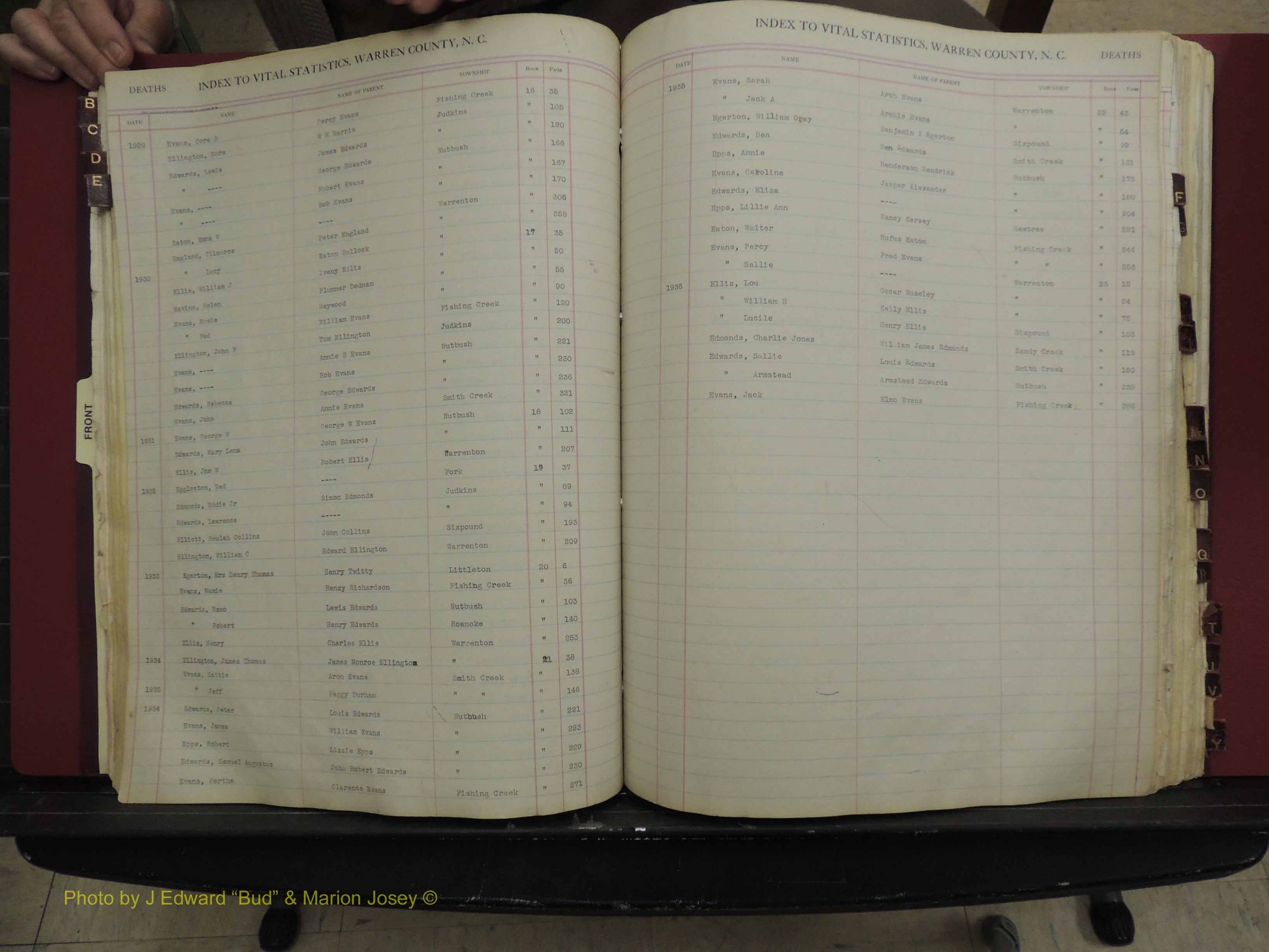 Warren Co, NC, Deaths, A-Z, 1914+ (167).JPG