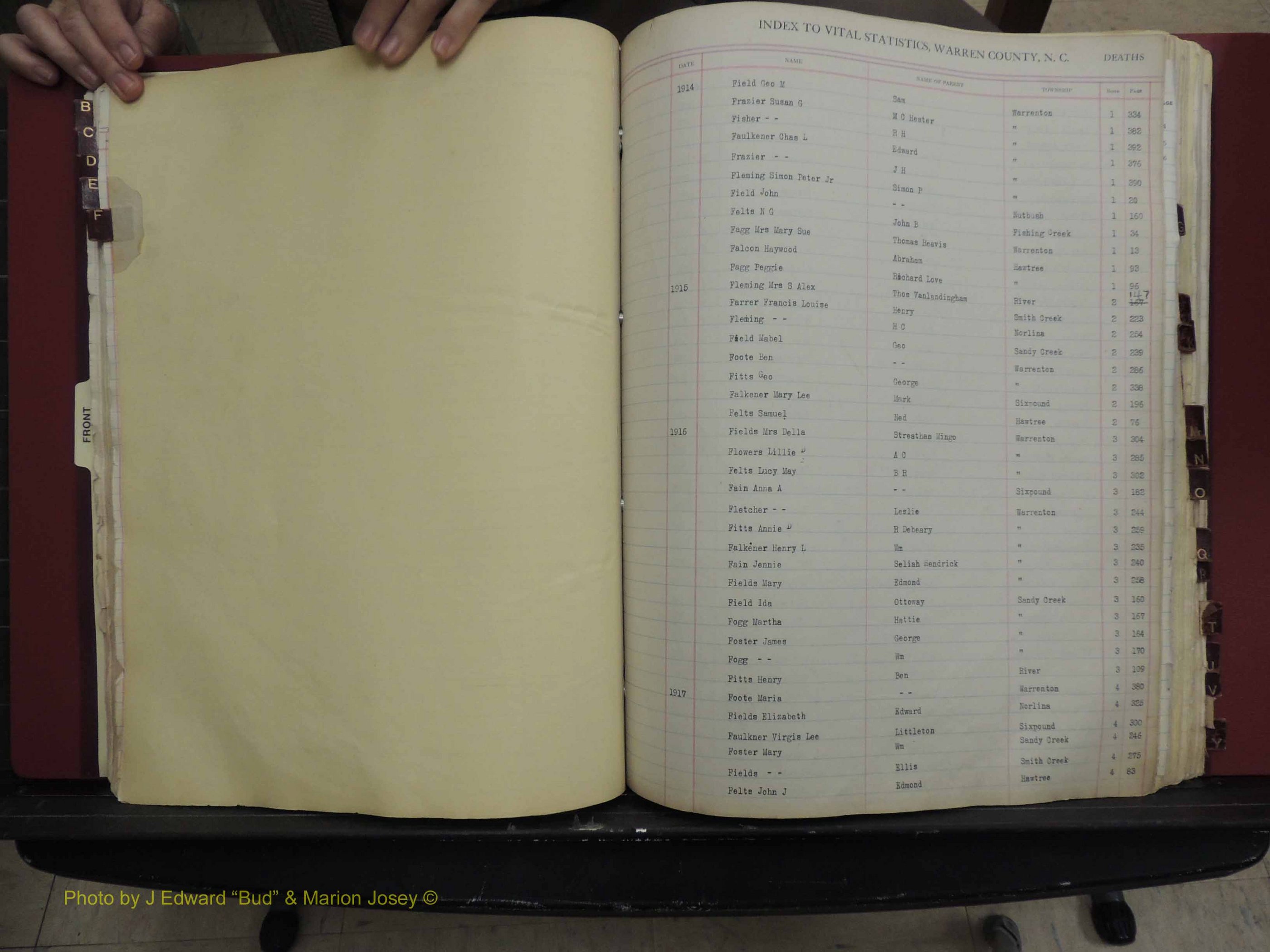 Warren Co, NC, Deaths, A-Z, 1914+ (171).JPG