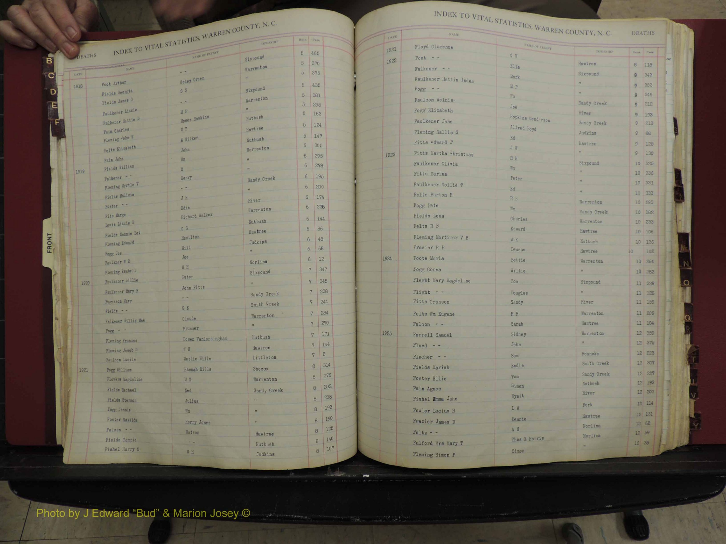 Warren Co, NC, Deaths, A-Z, 1914+ (172).JPG