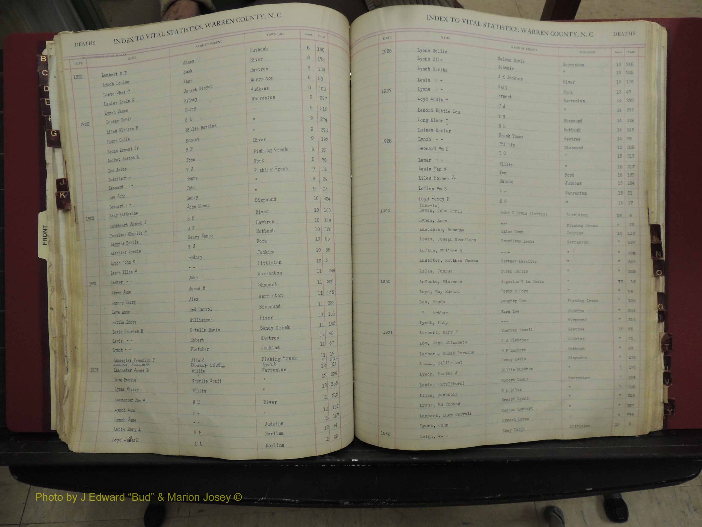 Warren Co, NC, Deaths, A-Z, 1914+ (230).JPG