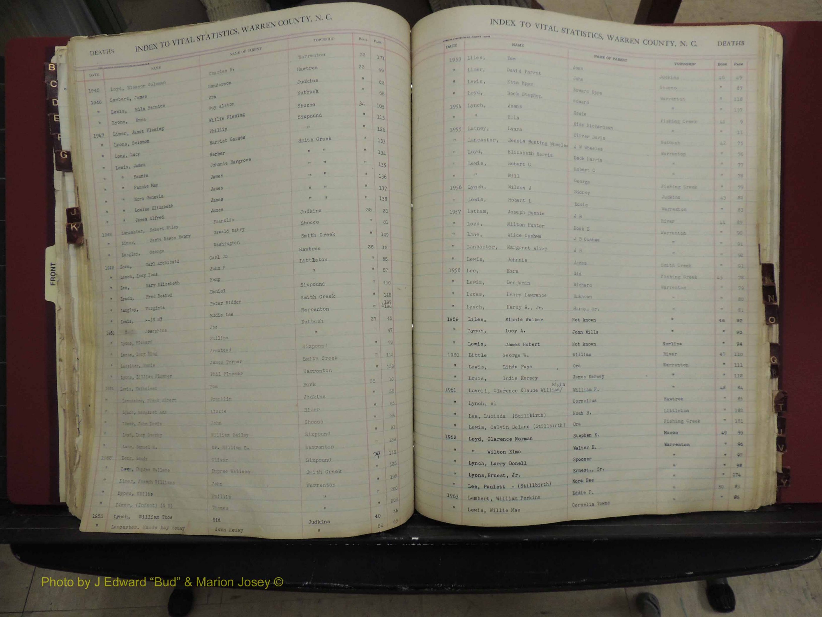 Warren Co, NC, Deaths, A-Z, 1914+ (232).JPG