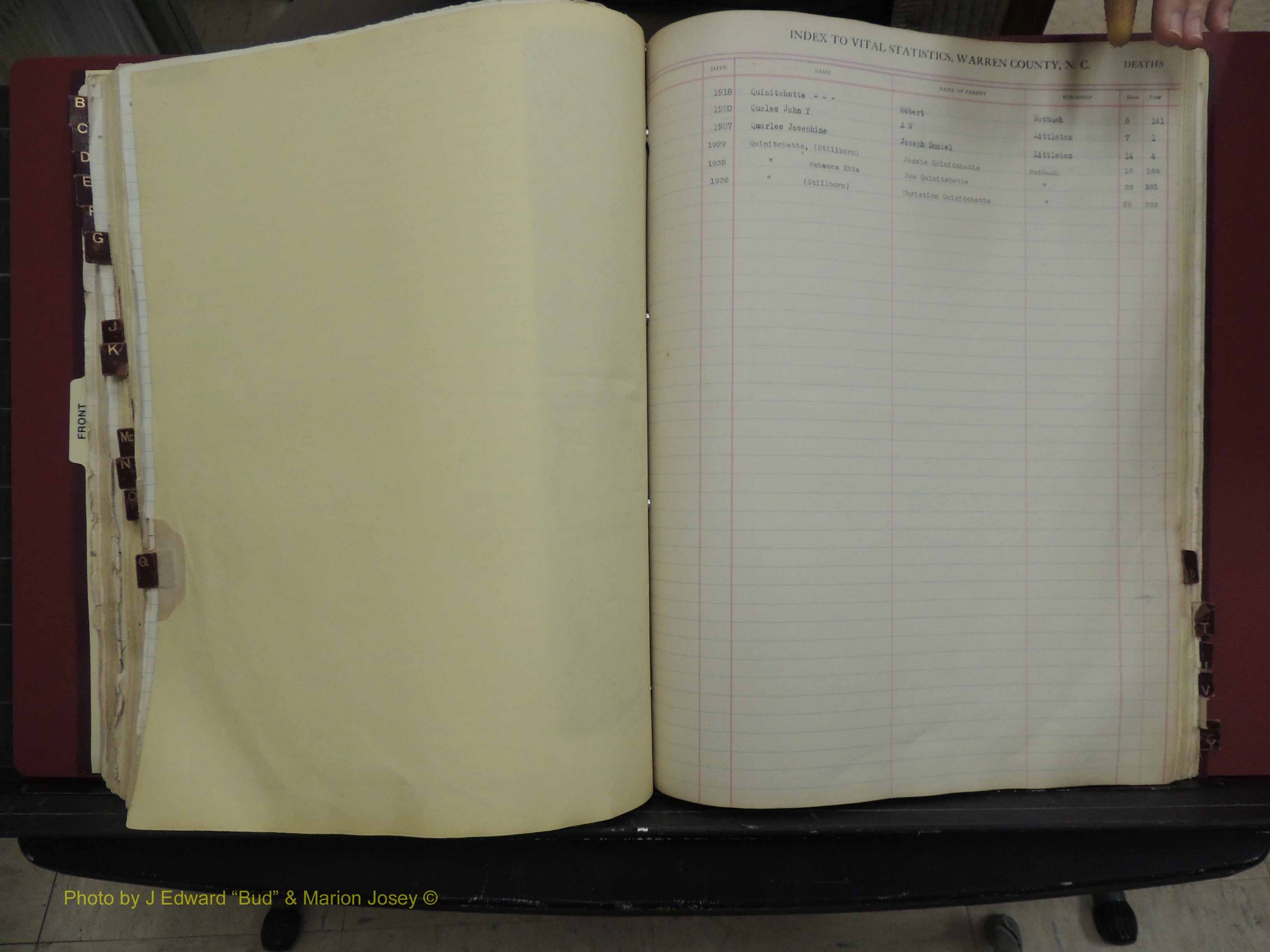 Warren Co, NC, Deaths, A-Z, 1914+ (269).JPG