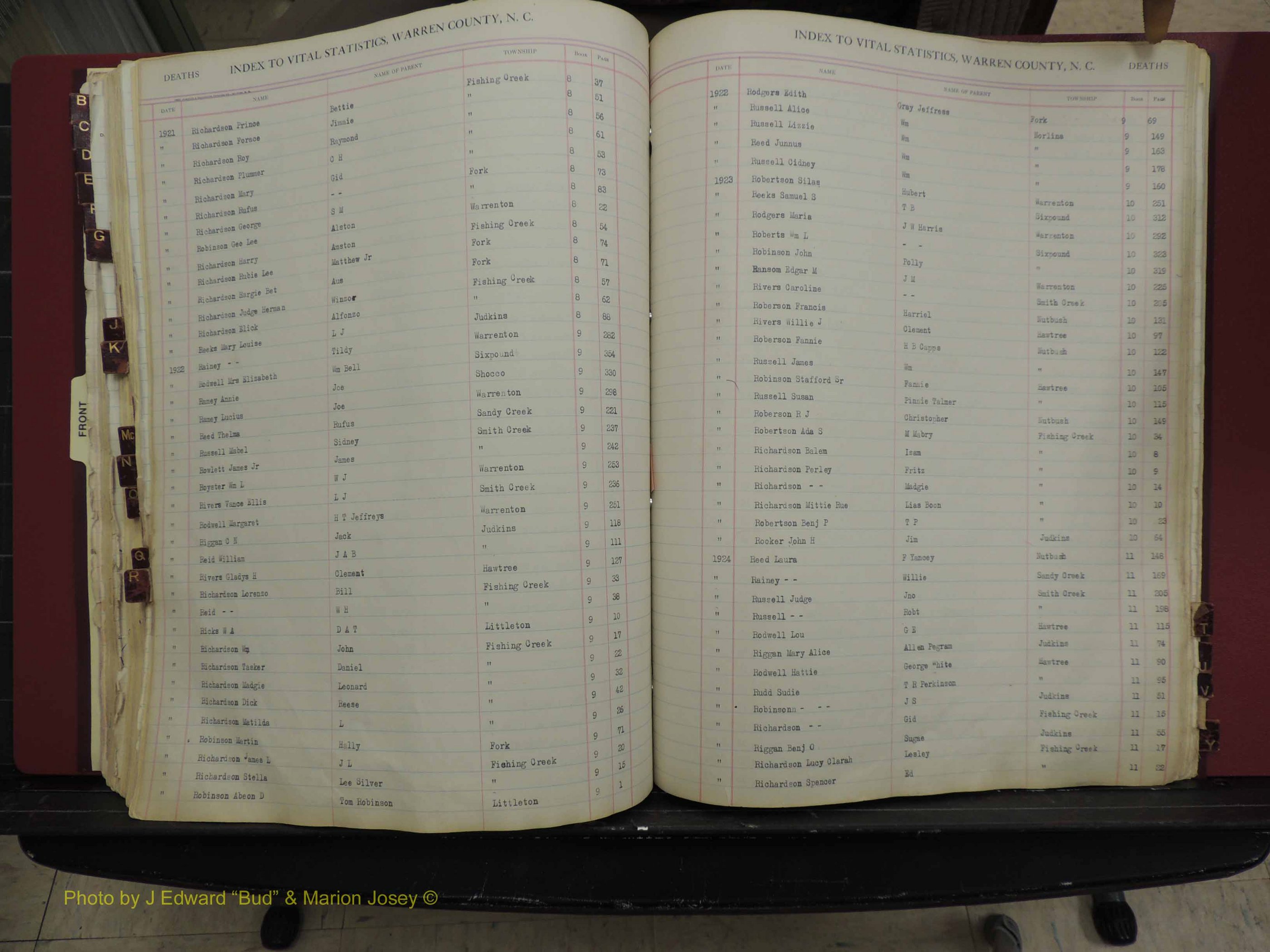 Warren Co, NC, Deaths, A-Z, 1914+ (274).JPG