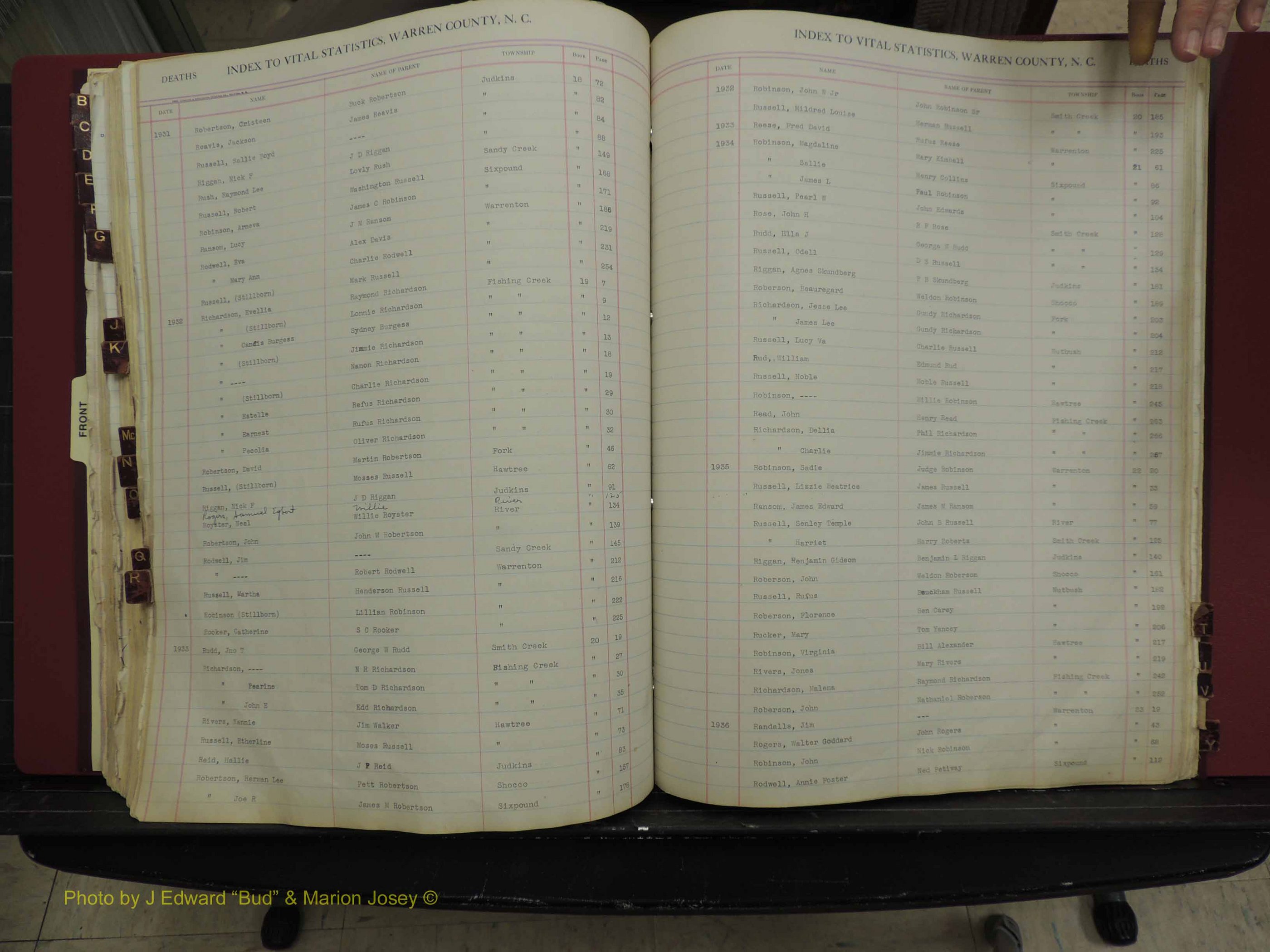 Warren Co, NC, Deaths, A-Z, 1914+ (277).JPG