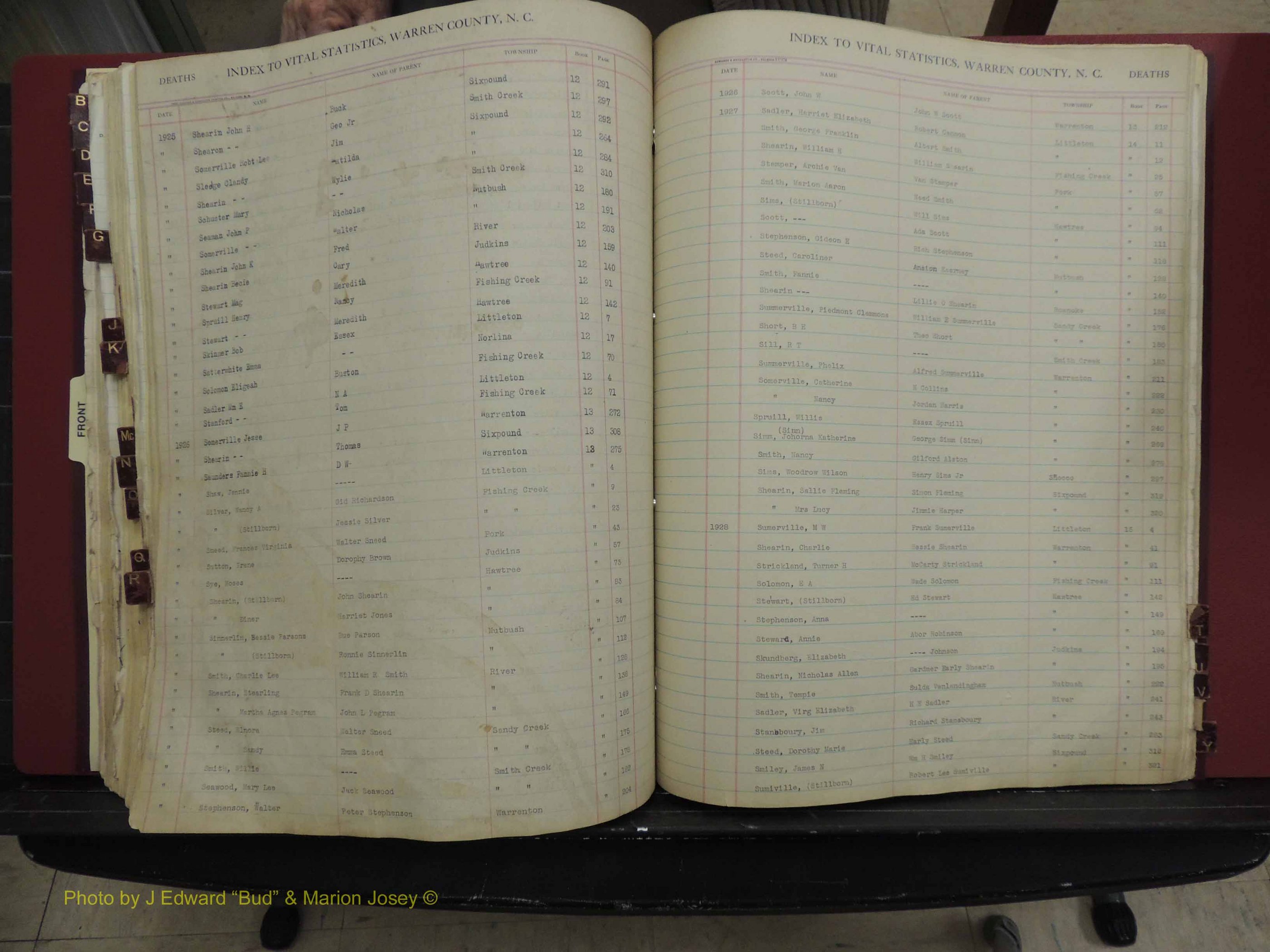 Warren Co, NC, Deaths, A-Z, 1914+ (291).JPG