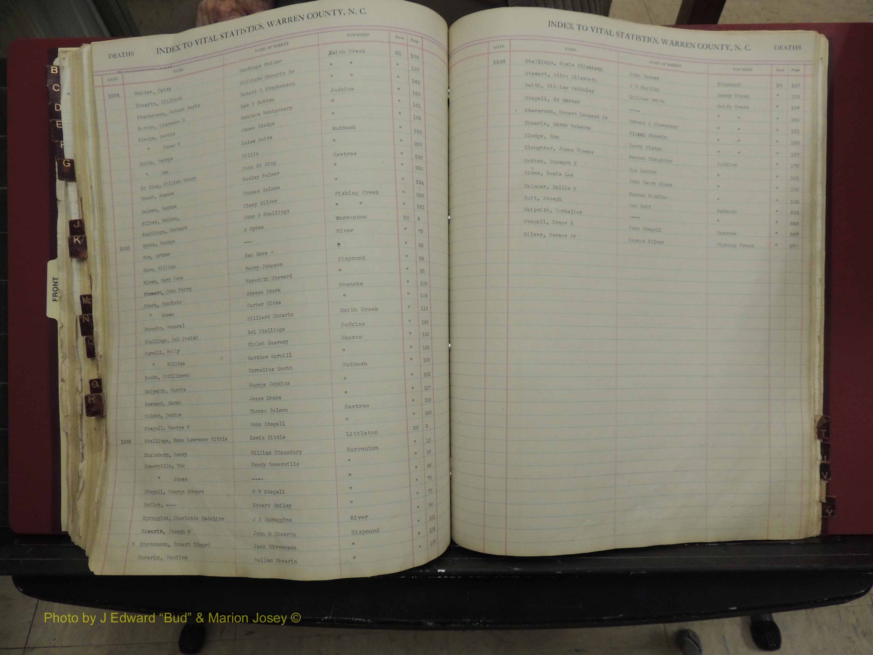 Warren Co, NC, Deaths, A-Z, 1914+ (294).JPG