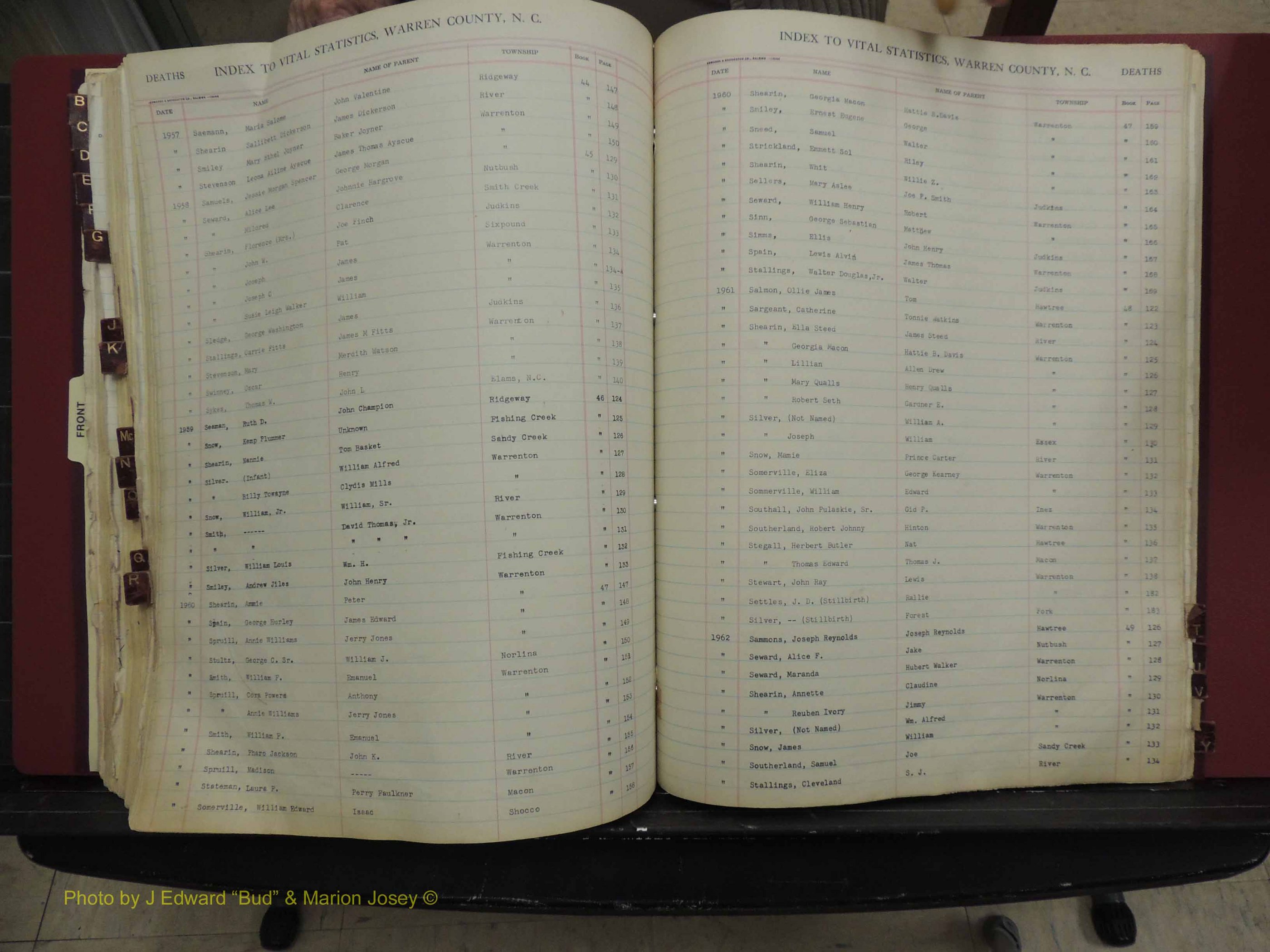 Warren Co, NC, Deaths, A-Z, 1914+ (299).JPG
