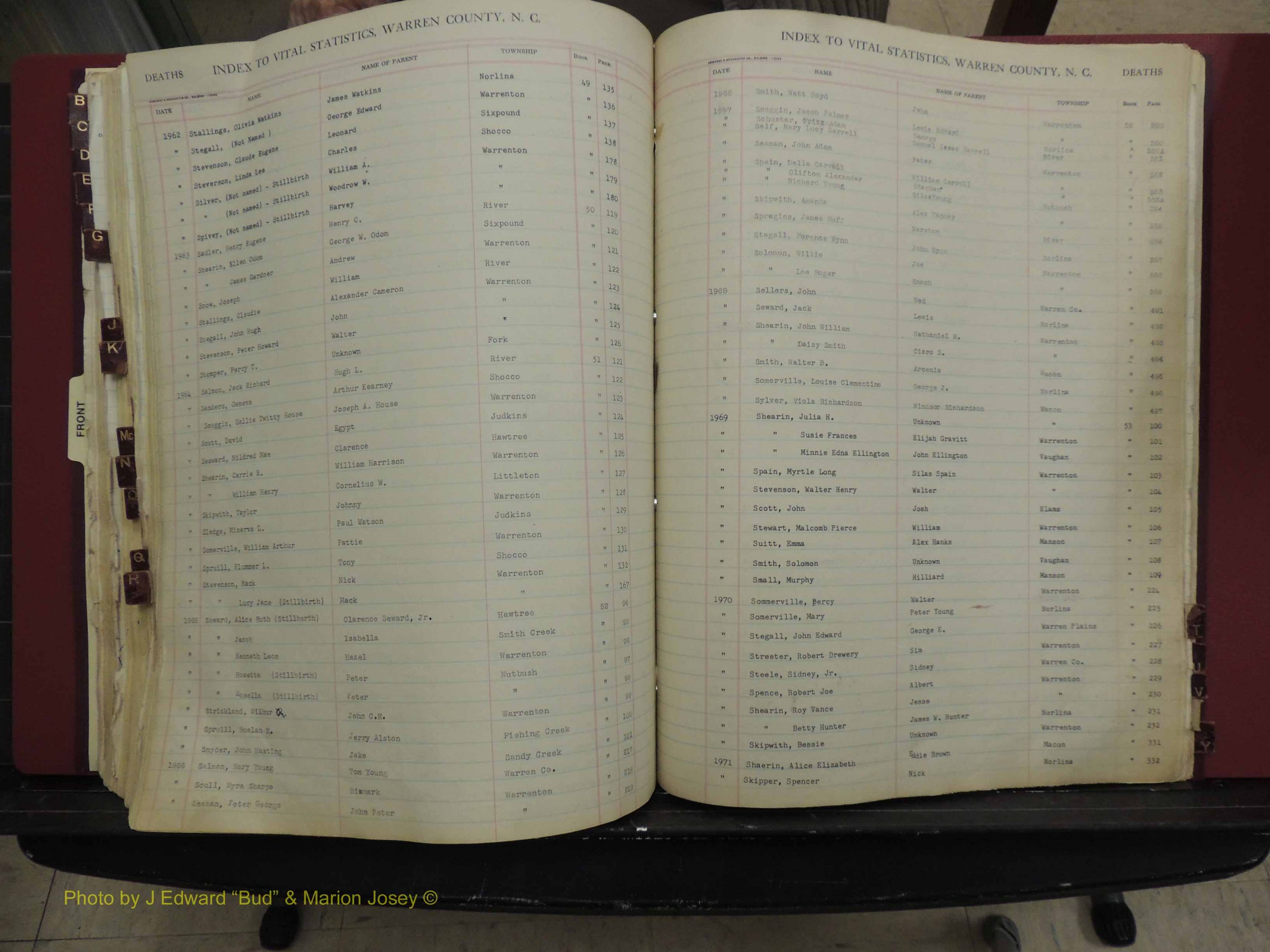 Warren Co, NC, Deaths, A-Z, 1914+ (300).JPG