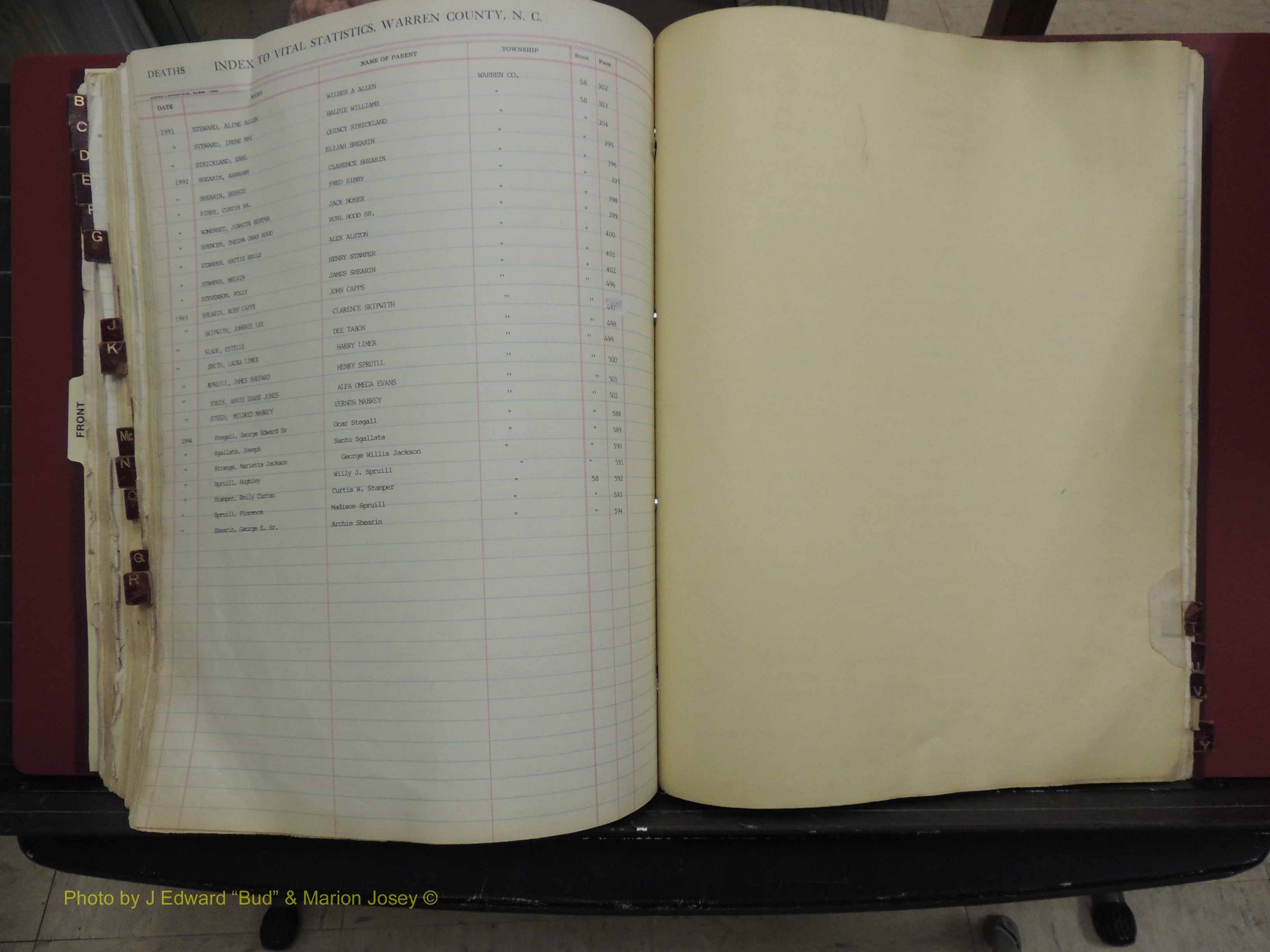 Warren Co, NC, Deaths, A-Z, 1914+ (303).JPG