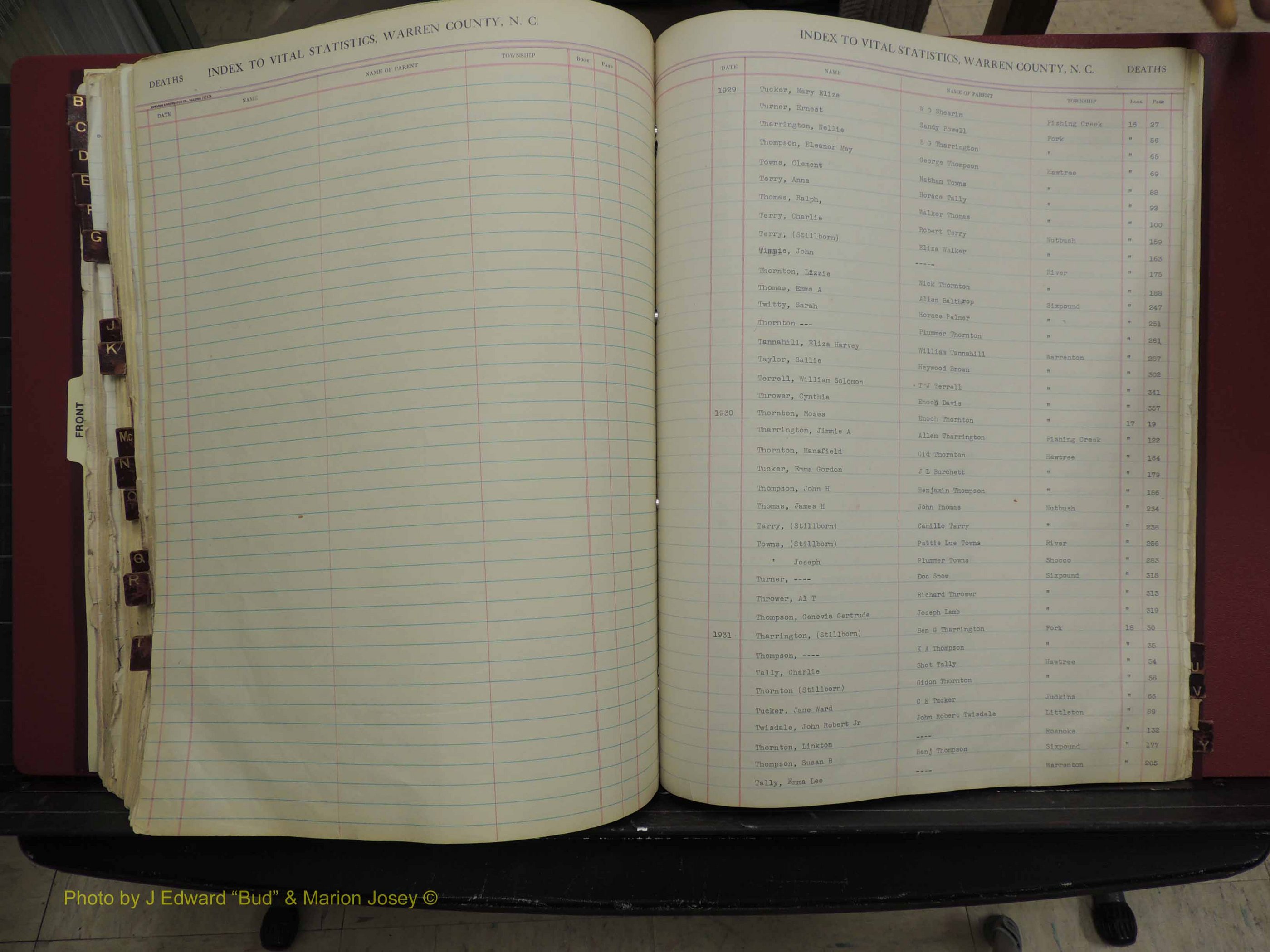 Warren Co, NC, Deaths, A-Z, 1914+ (308).JPG