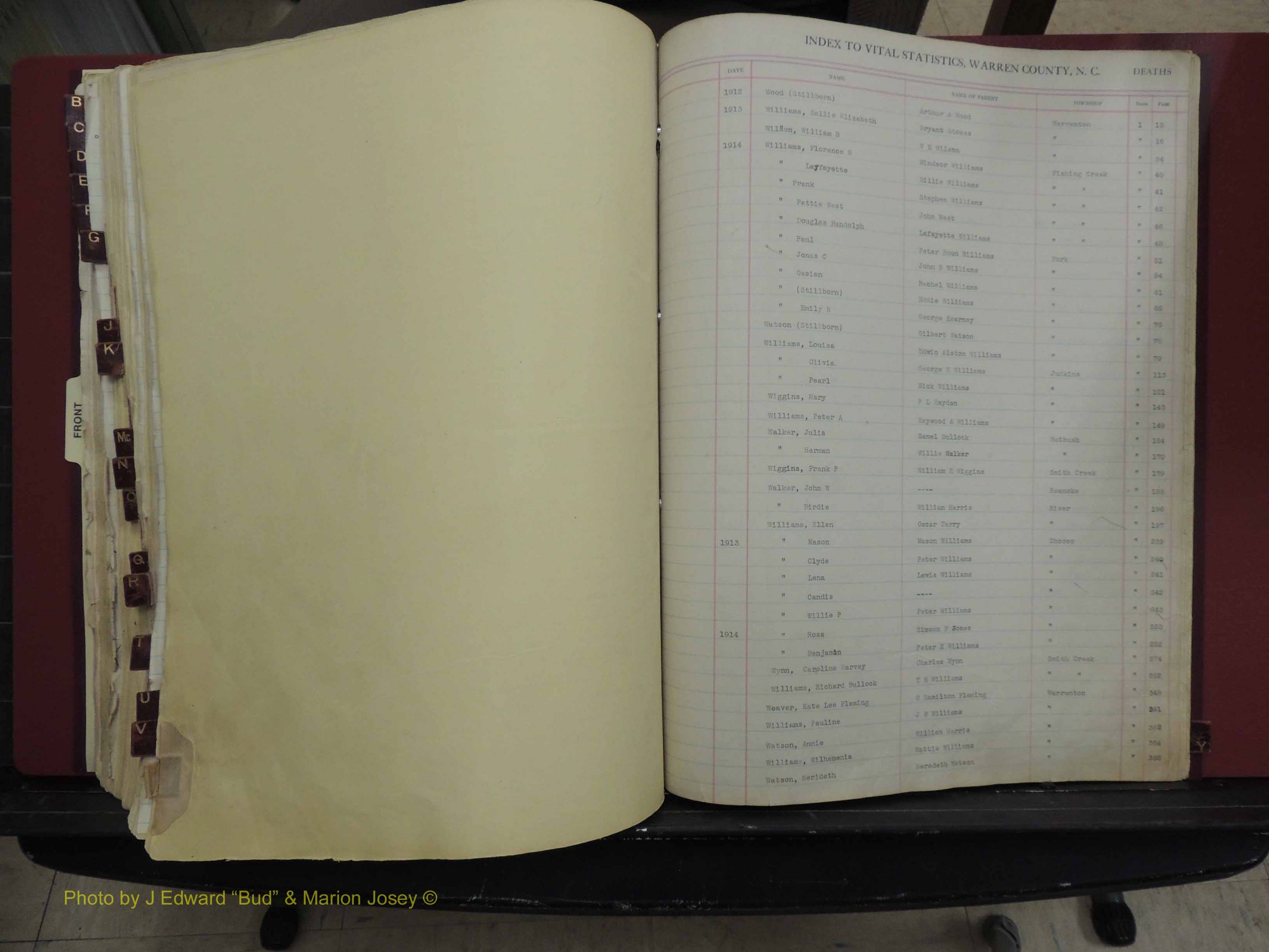 Warren Co, NC, Deaths, A-Z, 1914+ (319).JPG