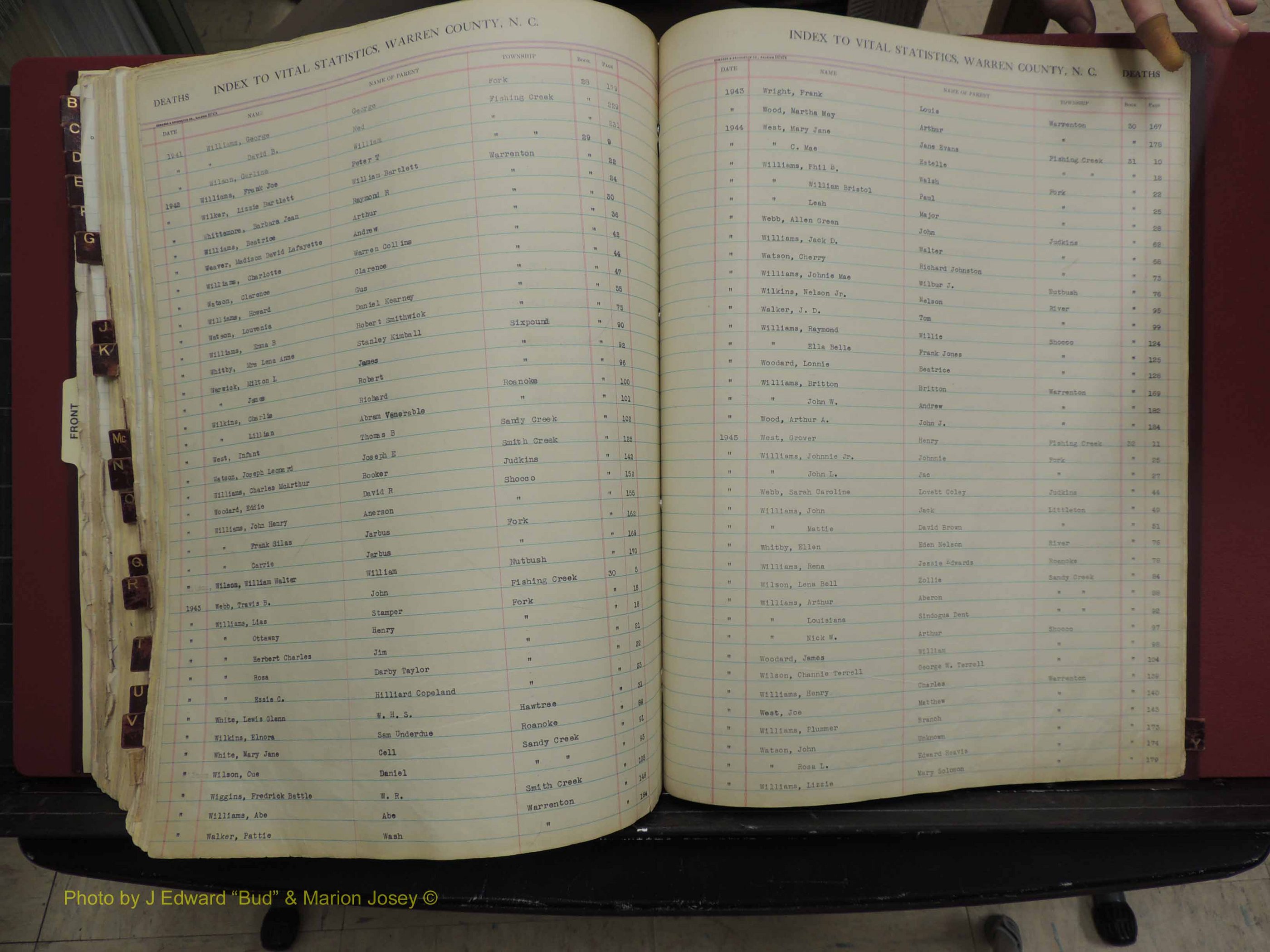 Warren Co, NC, Deaths, A-Z, 1914+ (331).JPG