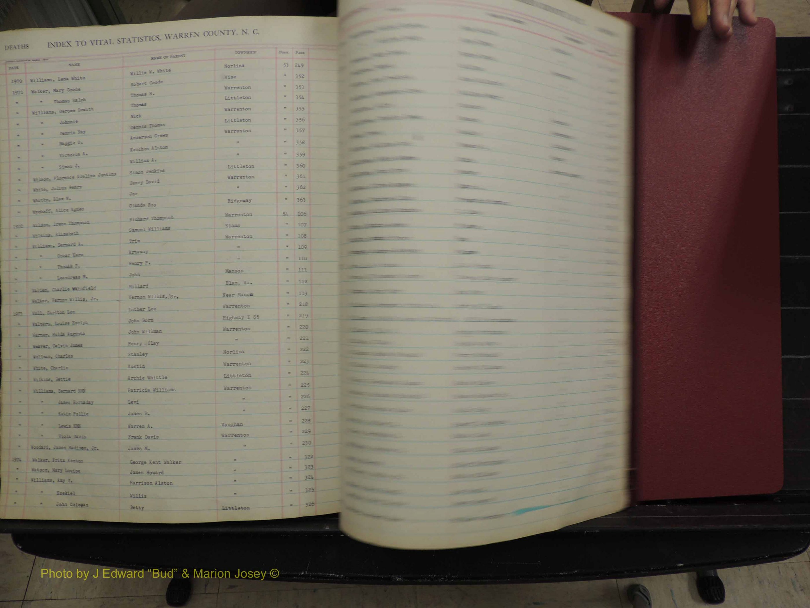 Warren Co, NC, Deaths, A-Z, 1914+ (337).JPG