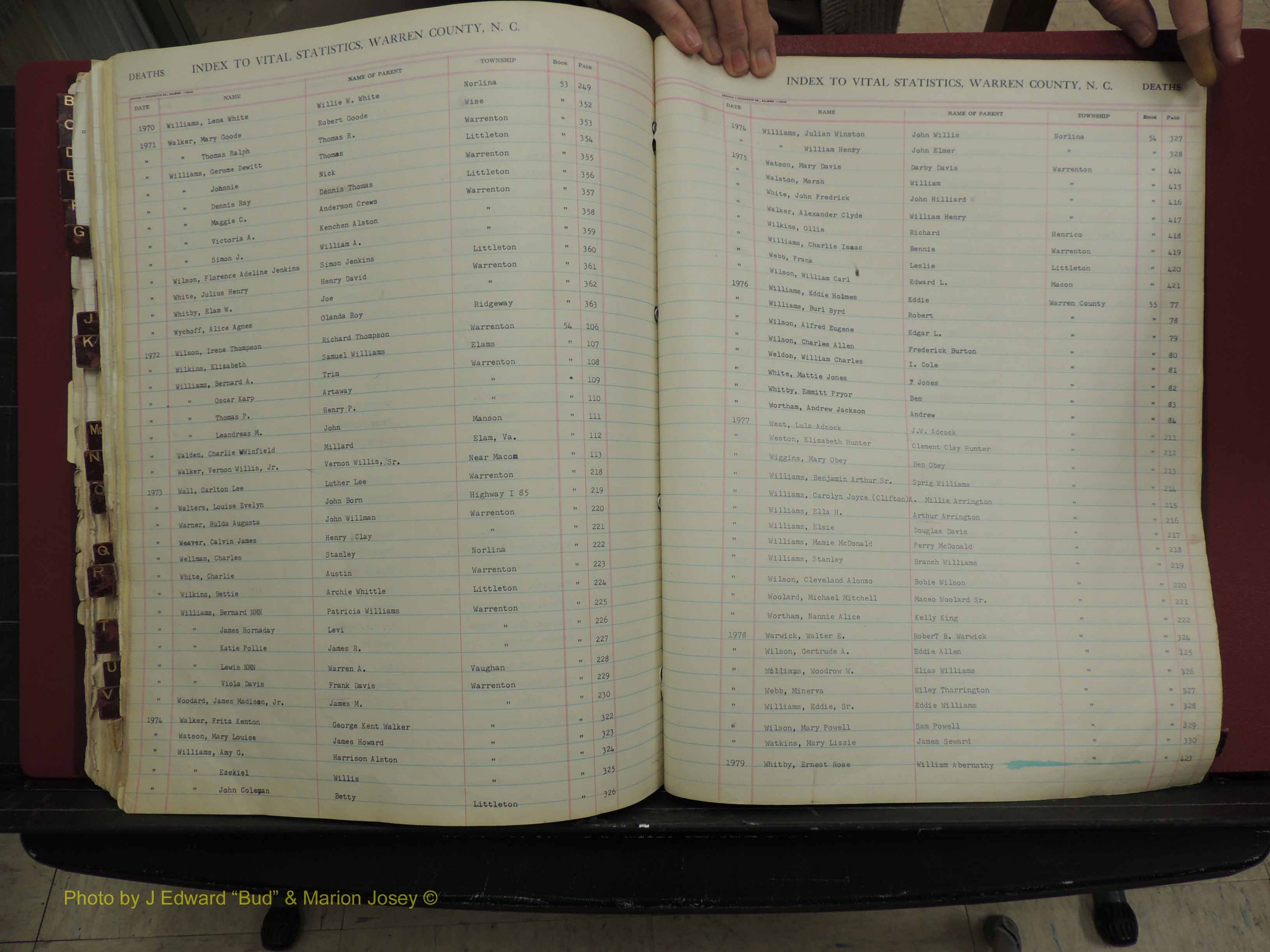 Warren Co, NC, Deaths, A-Z, 1914+ (338).JPG