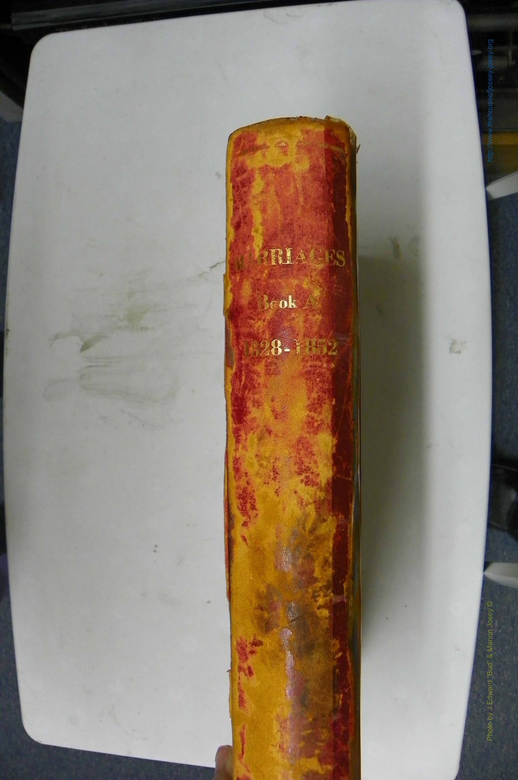 Was GA, Marriages Book A, 1828 - 1852, A.JPG
