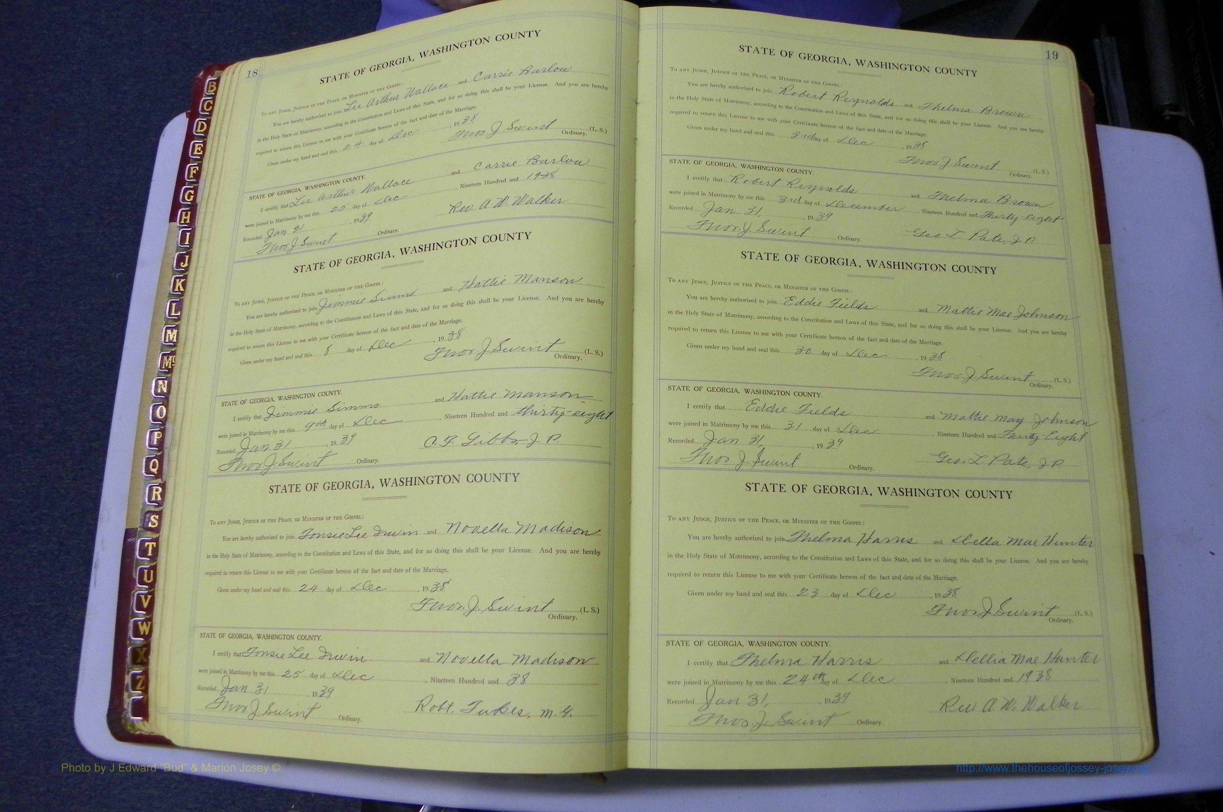 Was GA, Mar. Book P, 1938 - 1951, Col, P 018-019.JPG