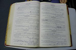 Was GA, Mar. Book Q, 199 - 1952, White, P 320-321.JPG