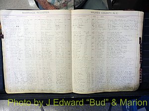Wilkes Co, NC, Marriage Book 4, 1920-1937 (143).JPG